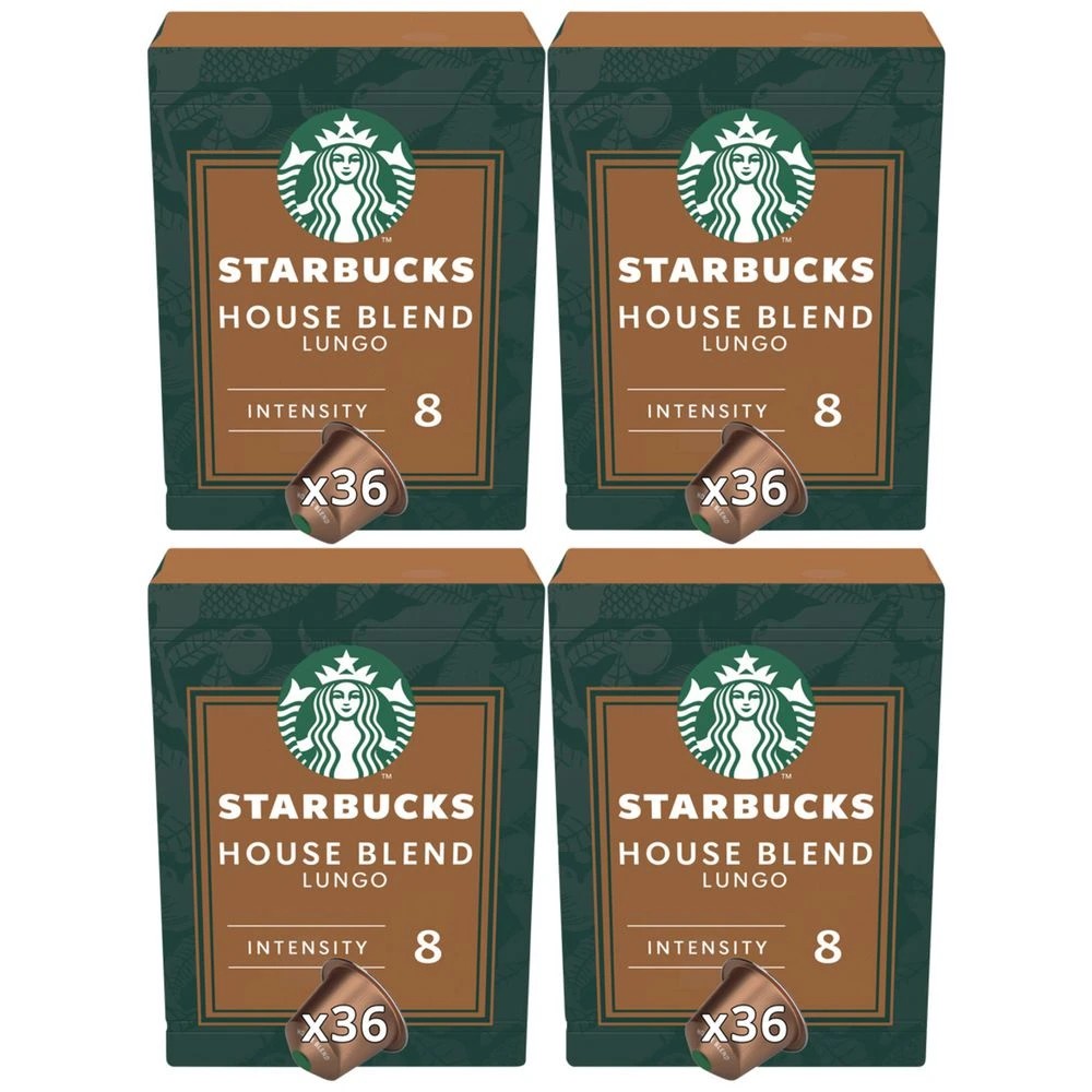 1 Nespresso Starbucks House Blend Capsules 144 Pack, 1 of 1