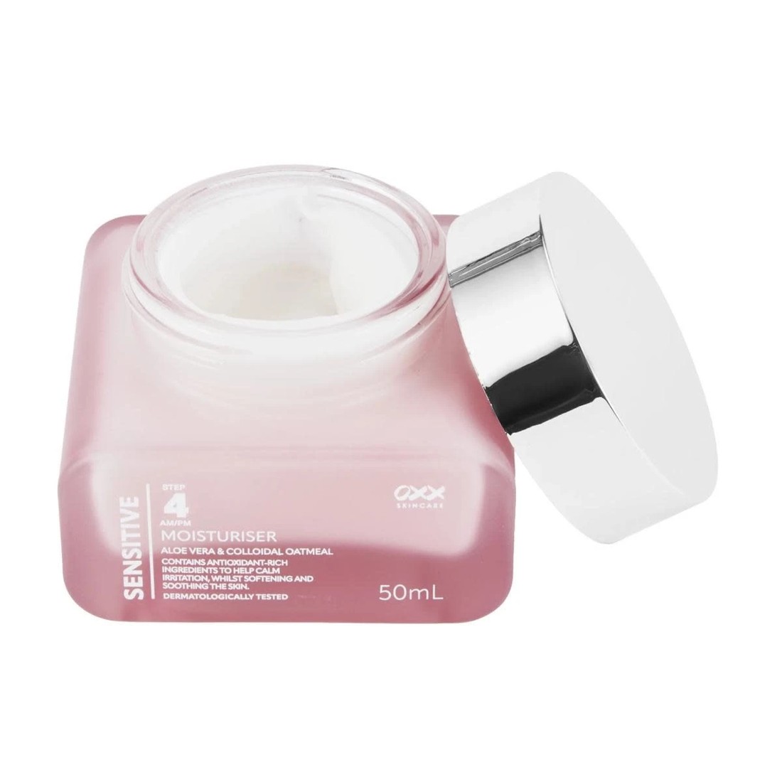 2 OXX Skincare Step 4 AM/PM Sensitive Moisturiser 50ml - Aloe Vera and Colloidal Oatmeal, 2 of 4
