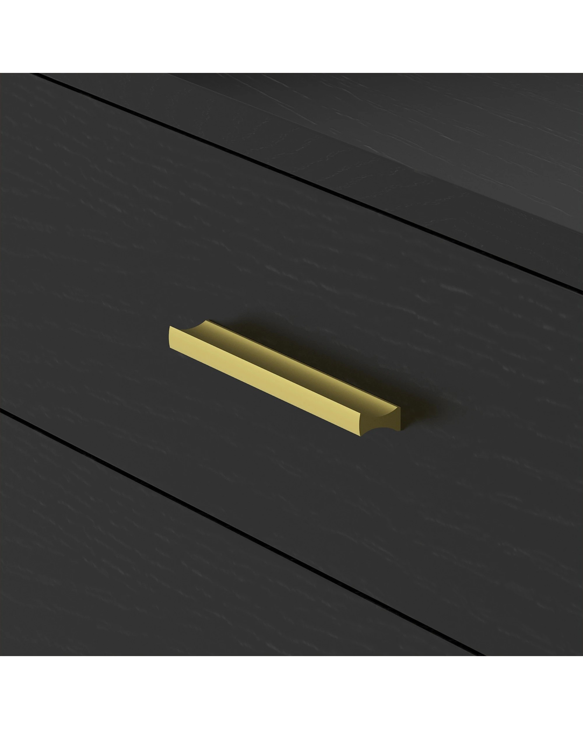 5 Advwin LED Bedside Table with Charging Station 2 Drawers Nightstand - Black, 5 of 7