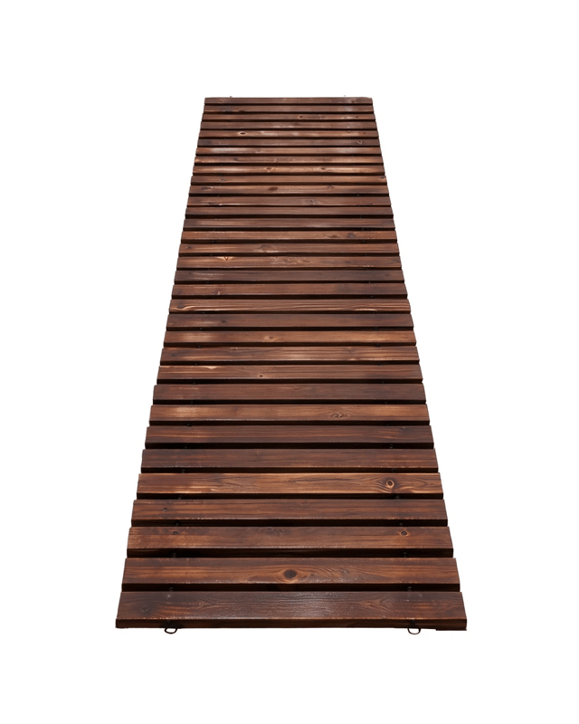 Gardeon 8FT Wooden Garden Pathway Roll-Out Straight Walkway Outdoor Backyard - M