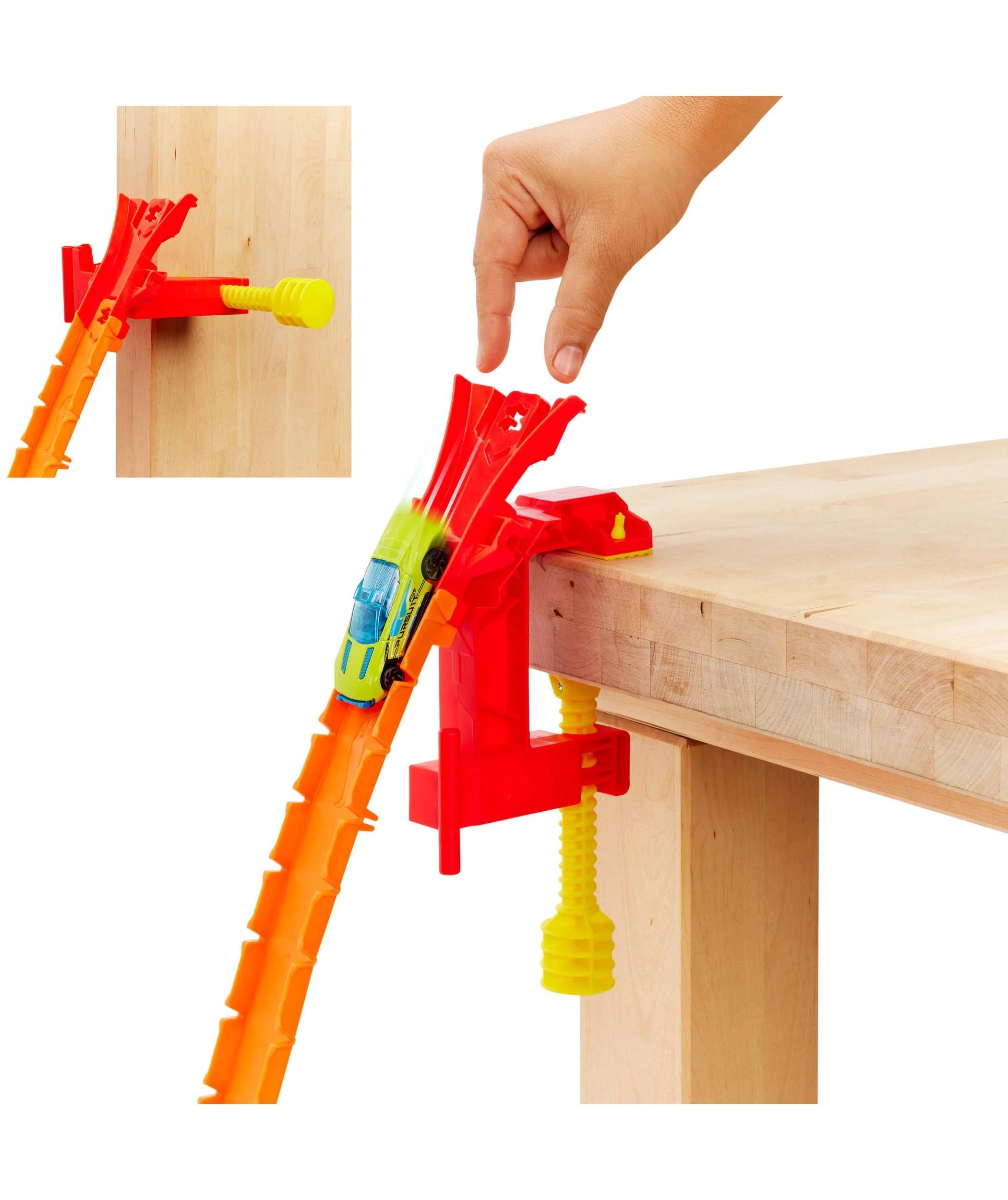 2 Mattel Hot Wheels Action Hot Ones Gravity Drop Track Set - Multi, 2 of 5