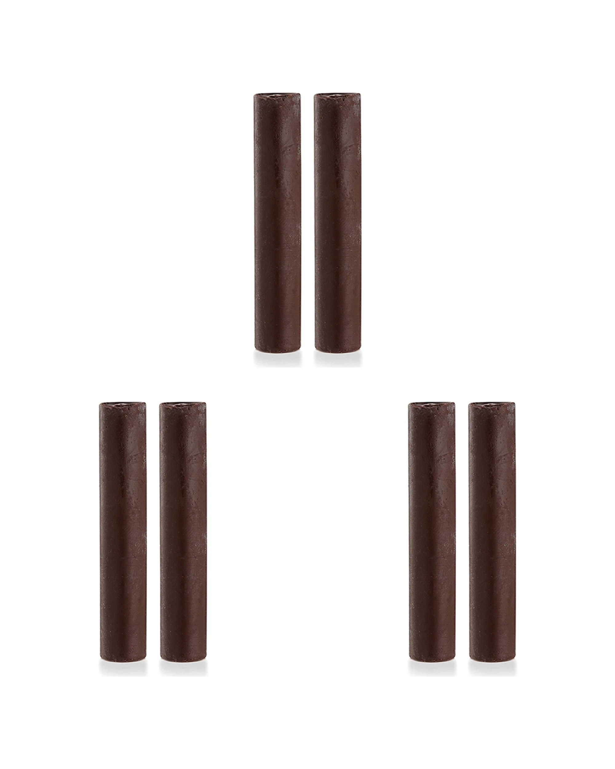 1 Gillys 6PC Beeswax Timber Wood Repair Filler Sticks - Dark Brown - Clear, 1 of 1