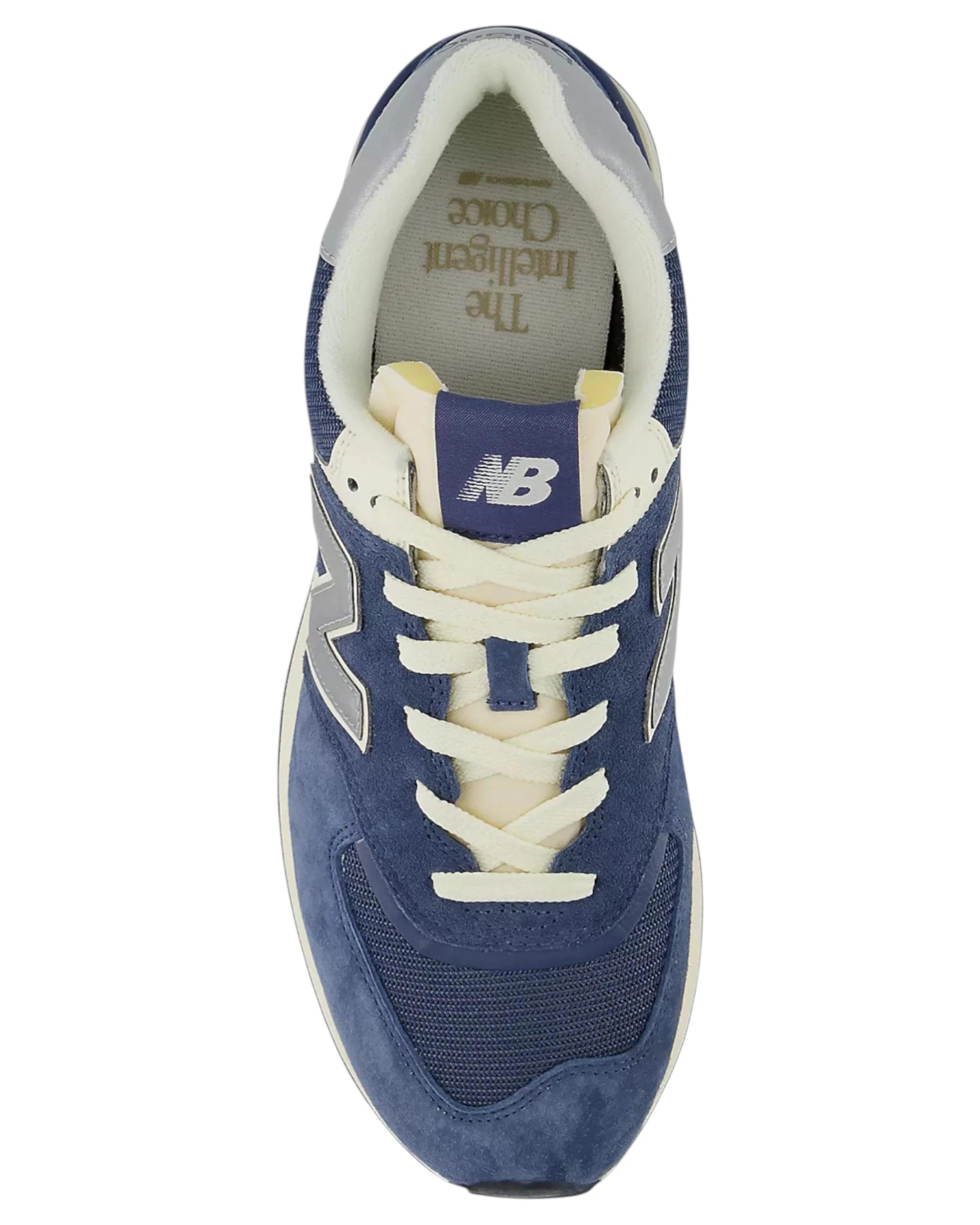 3 New Balance Mens 574 Legacy Royale Blue/ Grey Athletic Shoes ROYAL BLUE/GREY, 3 of 5