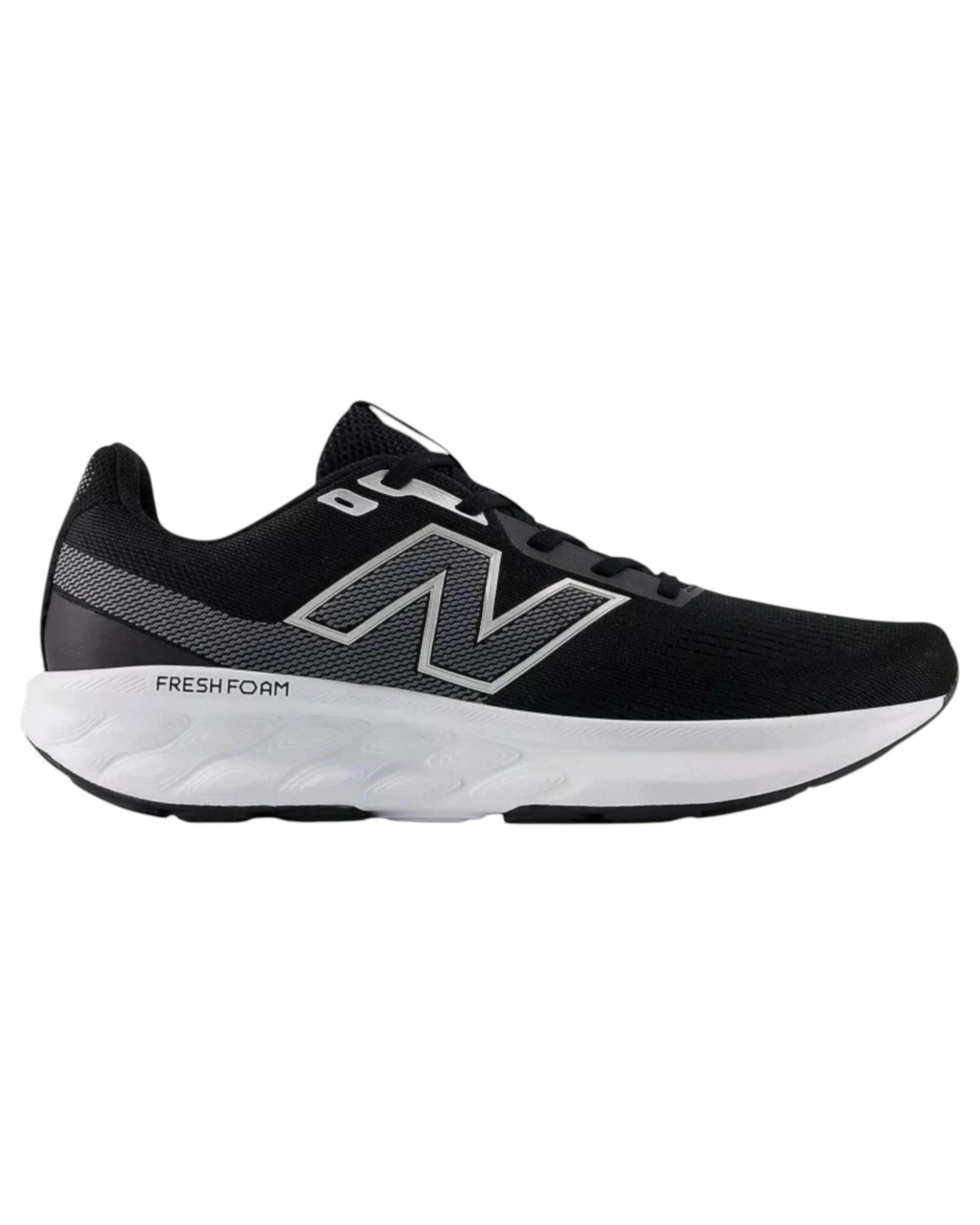 1 New Balance Mens Fresh Foam 520 v9 Athletic Running Shoes BLACK/WHITE, 1 of 5