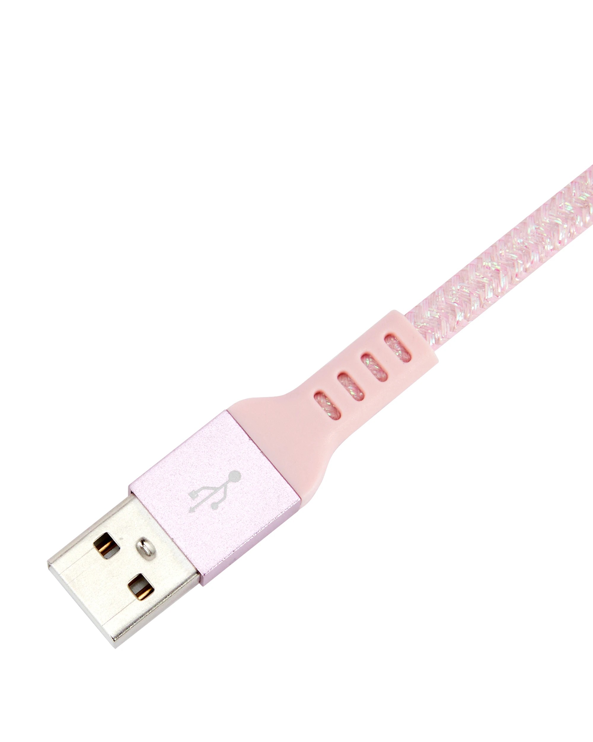 4 USBC Metal Cable 1m - Pink, 4 of 6