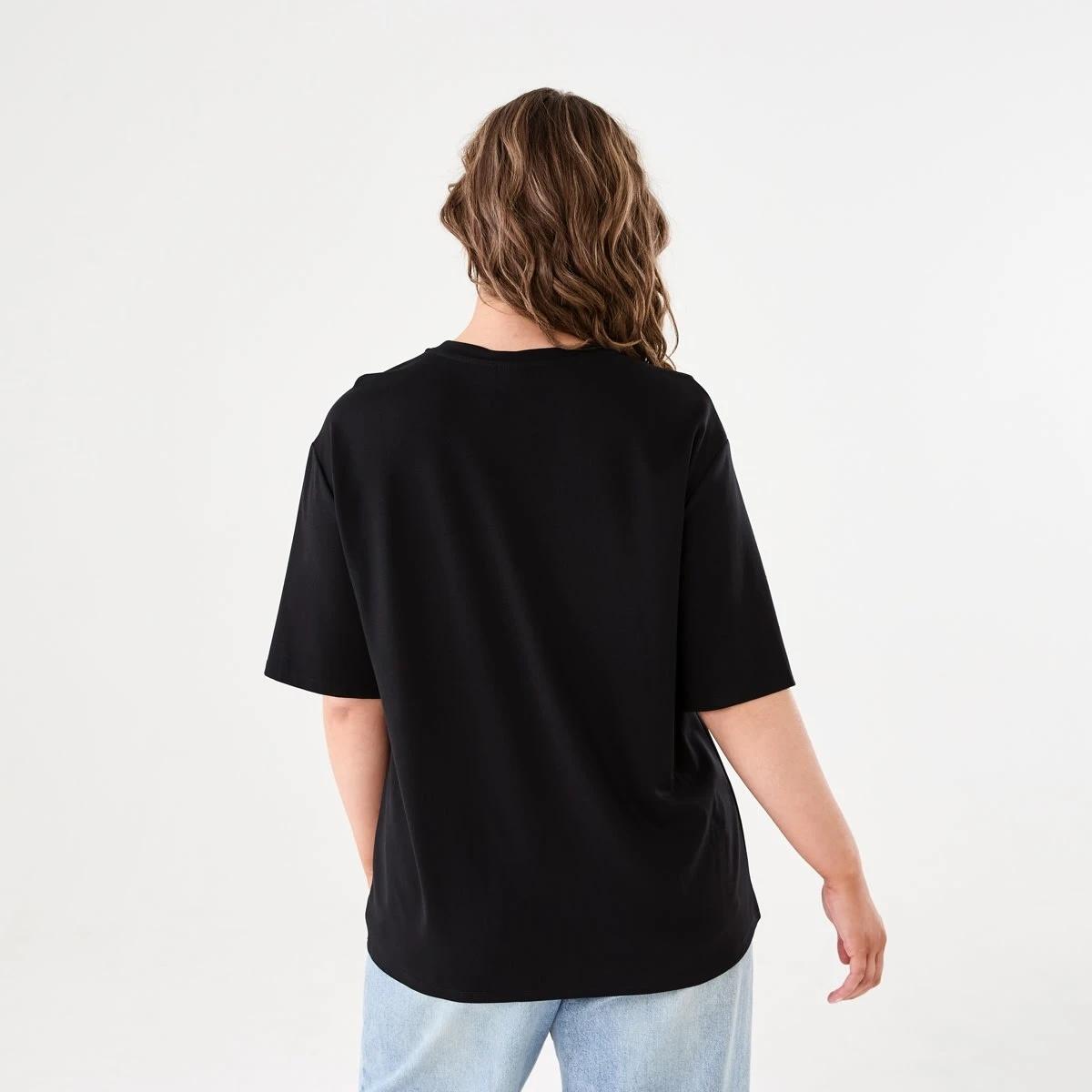 3 Short Sleeve Elevated T-shirt Black, 3 of 5