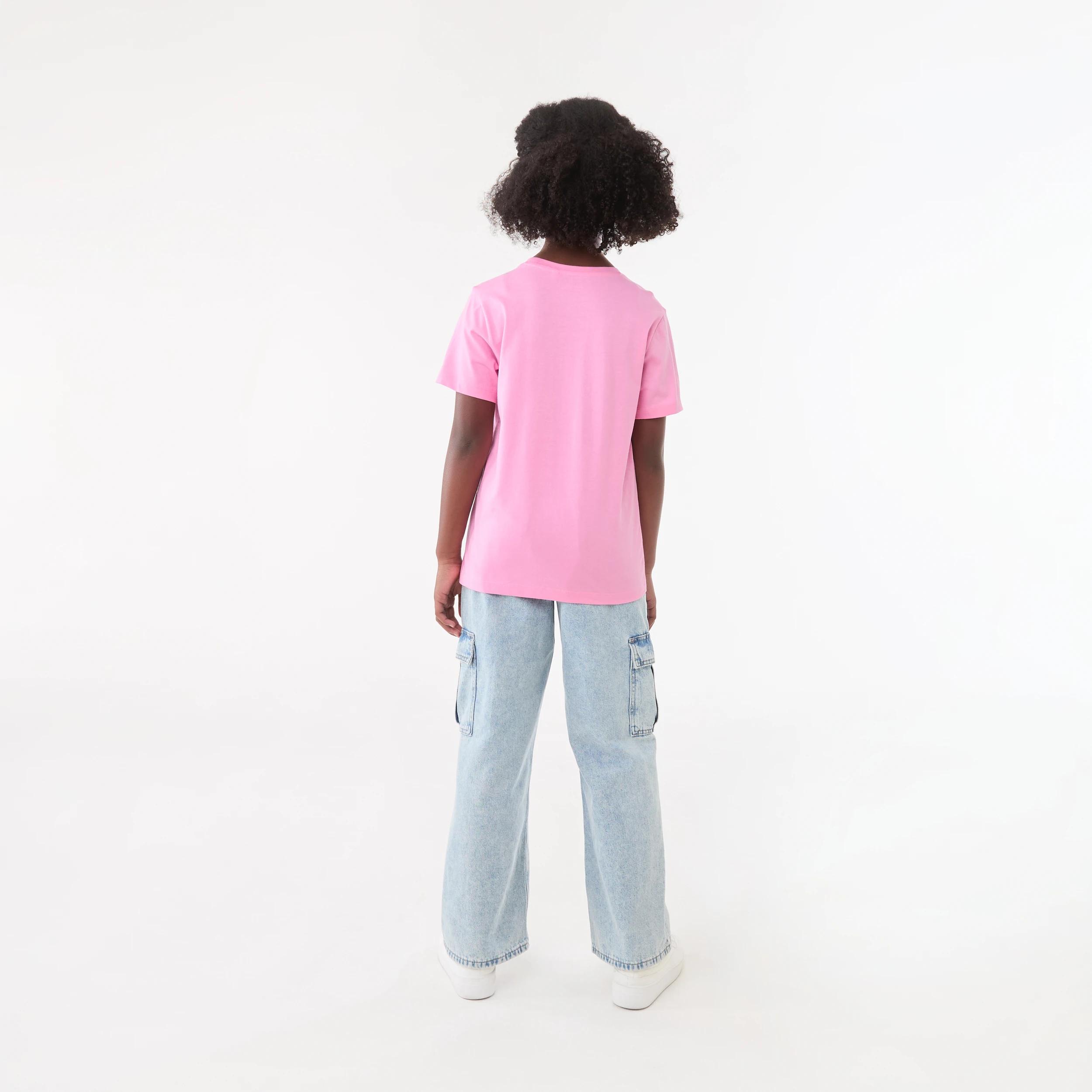 6 Short Sleeve Print T-shirt MYSTICAL SPIRIT VIOLET PINK, 6 of 6