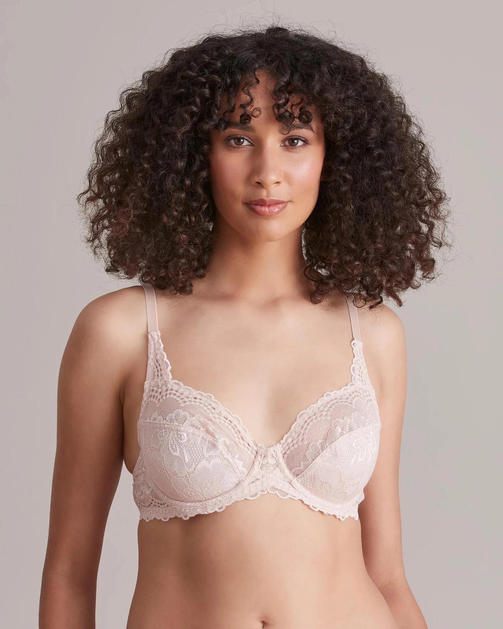 1 Target Lace Soft Cup Underwire Bra NATURAL, 1 of 6