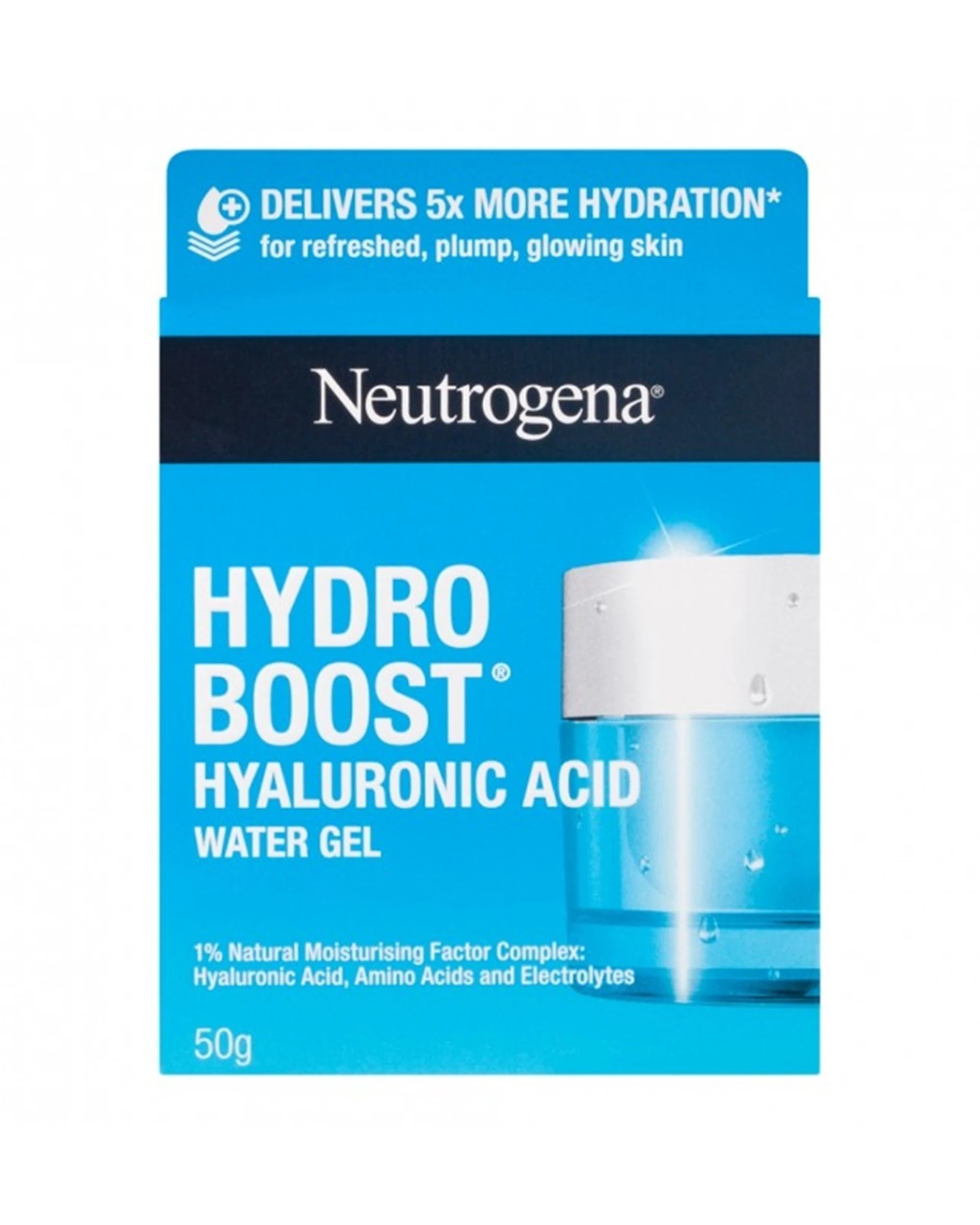1 Neutrogena Hydro Boost Water Gel Hydrating Face Moisturiser 50g, 1 of 1