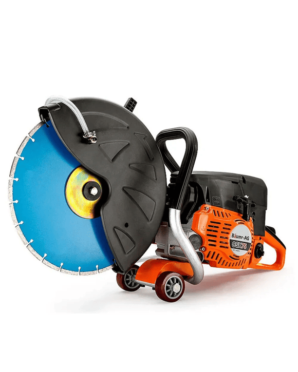 Baumr-AG 75CC Petrol Concrete Cut Off Demolition Saw Wet Demo Road Cutter Brick Cutting Tool