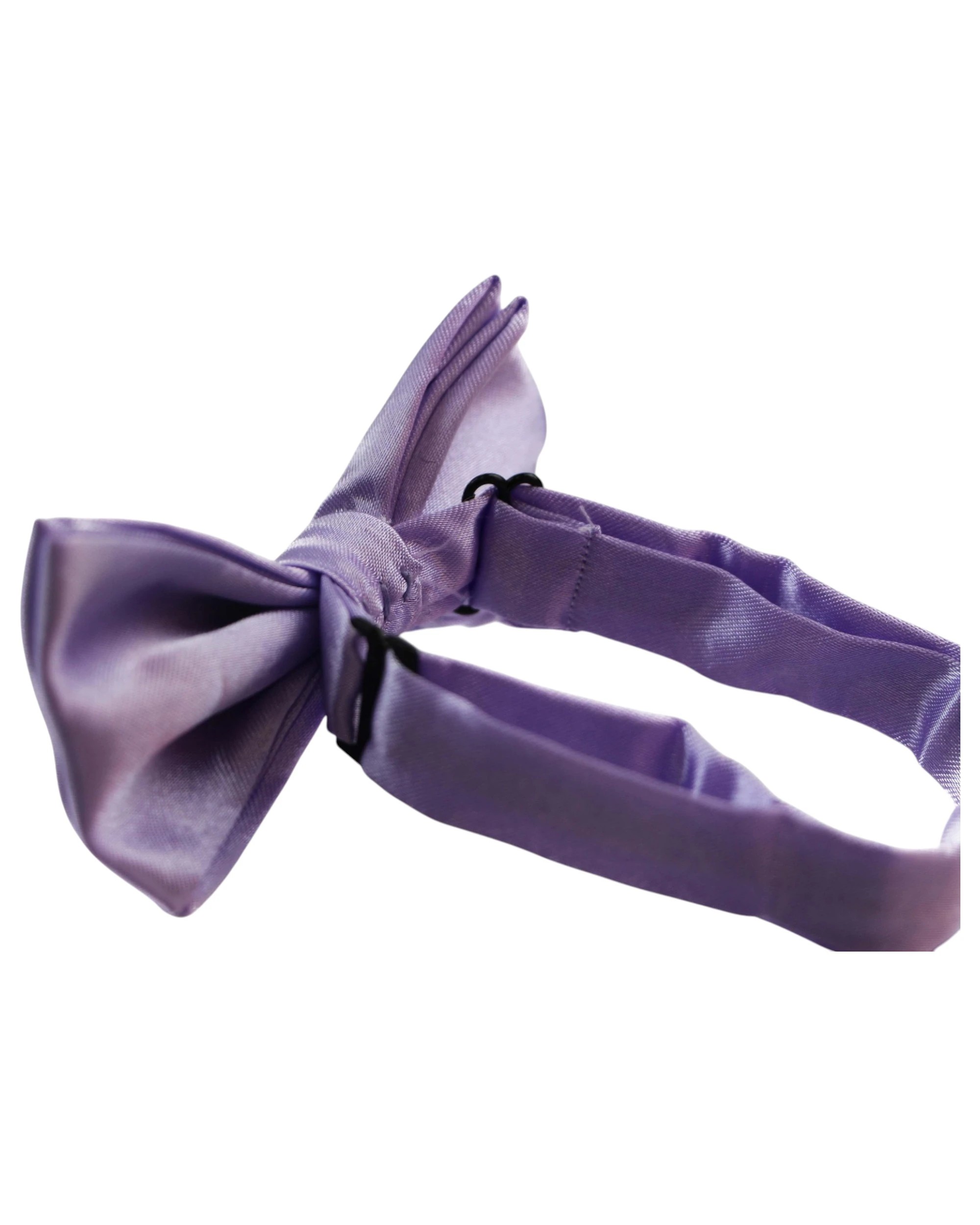 2 Zasel Boys Lavender Plain Bow Tie, 2 of 3