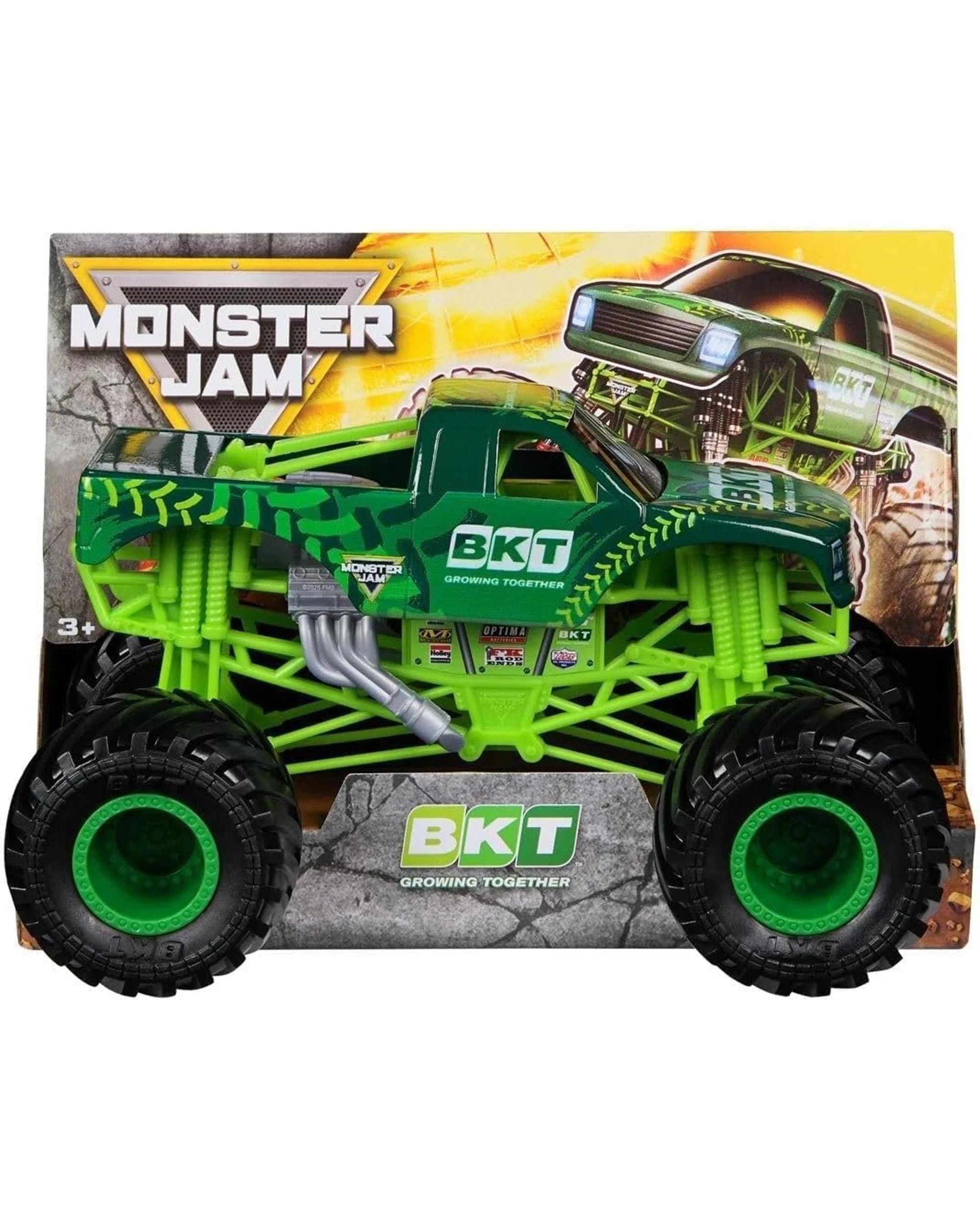 1 Monster Jam Diecast BKT Truck 1:24 Scale, 1 of 3