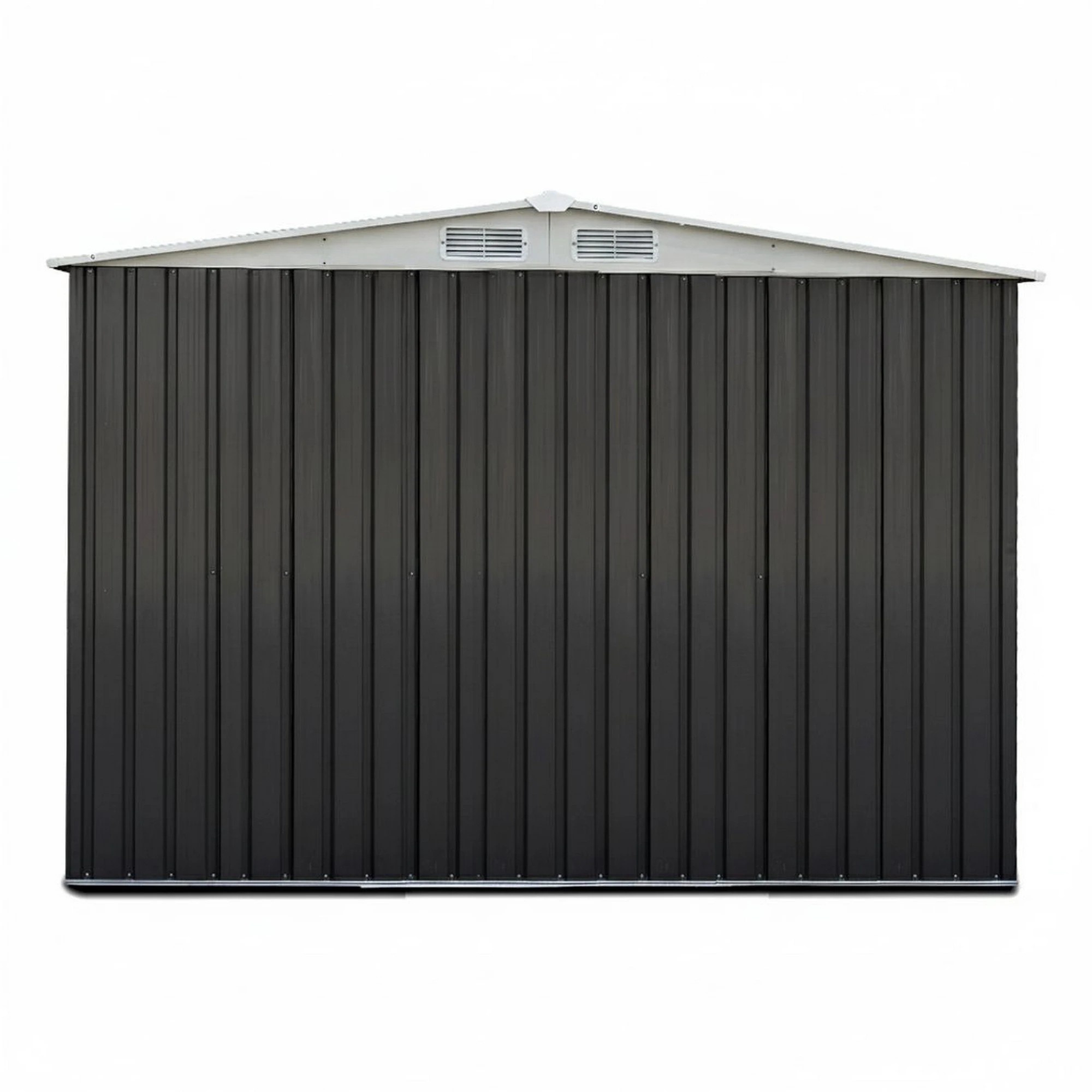 5 Giantz Garden Shed Sheds Outdoor Storage Workshop Metal Shelter Sliding Door - Grey, 5 of 8