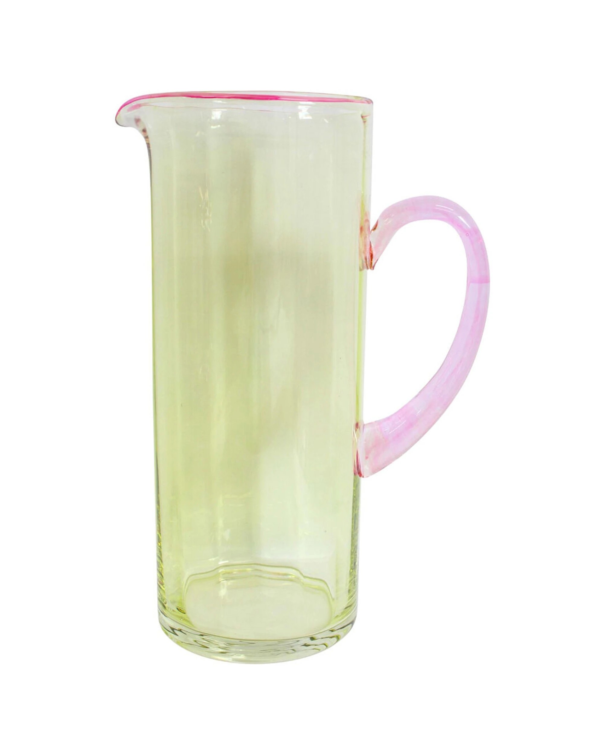 1 LVD 1.5L Glass Jug Home Kitchen Serveware Stylish Durable Design Pear - Plain, 1 of 1