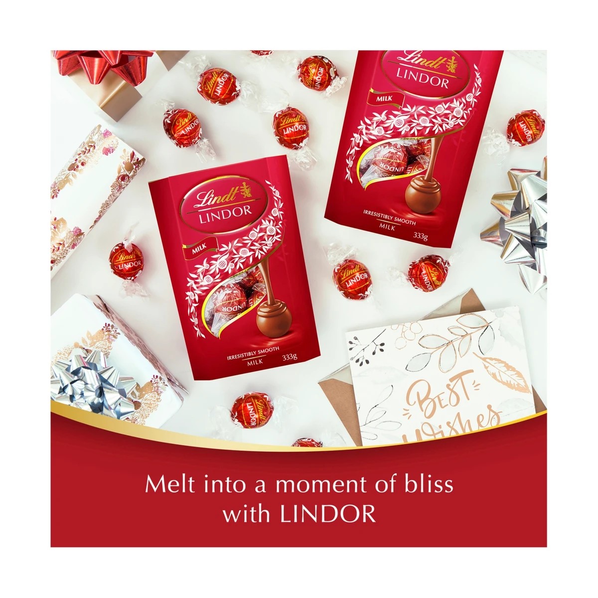 7 Lindt LINDOR Milk Chocolate Cornet 333g, 7 of 7