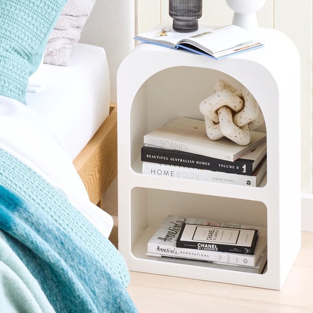 1 Arched Bedside Table, 1 of 11