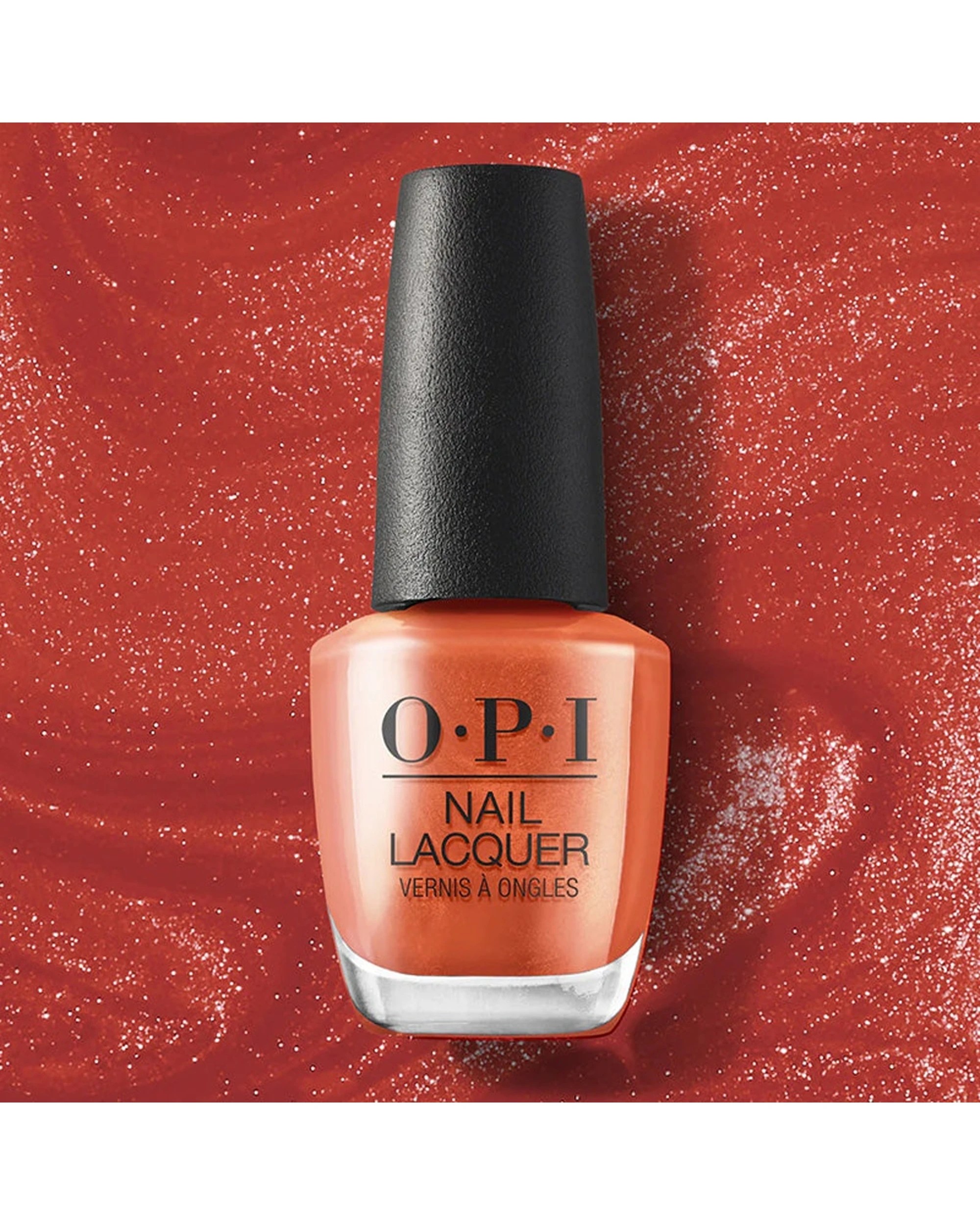 2 OPI Nail Lacquer - Liquid Fire - Orange, 2 of 3