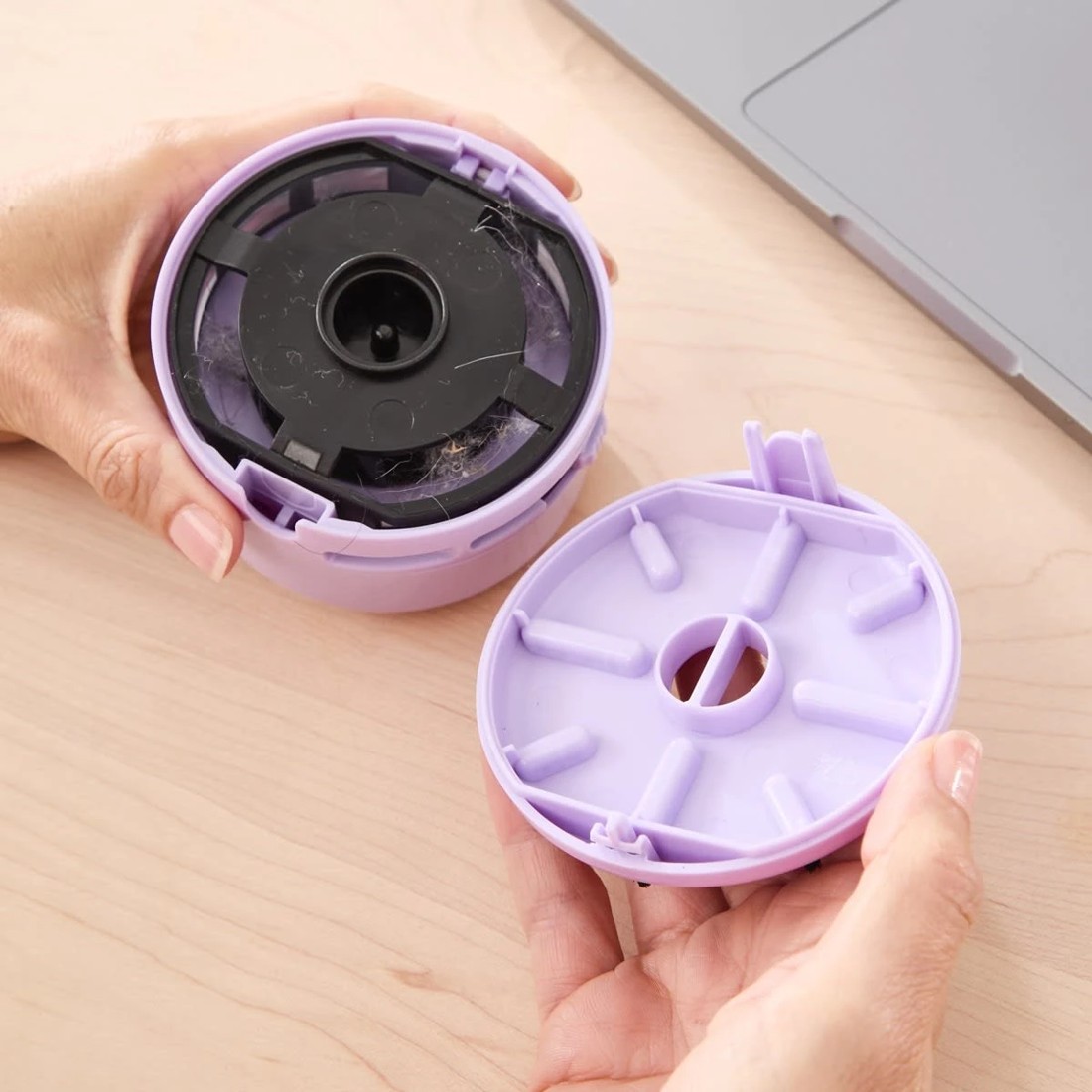 4 Mini Vacuum Cleaner - Lilac, 4 of 7