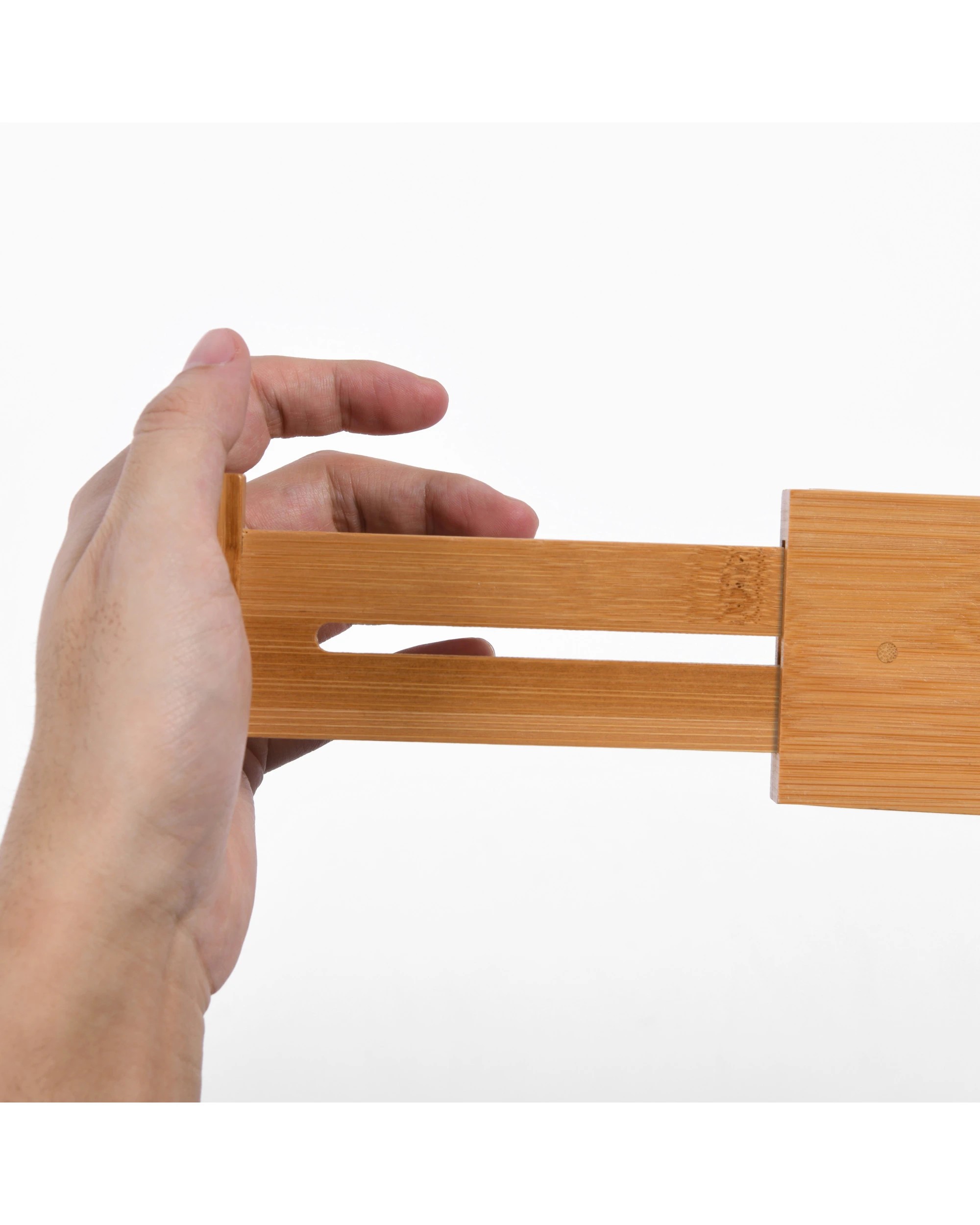 3 Takara Expandable Drawer Dividers Set-of-8 Small 31-44x6.5x1.6cm - Natural, 3 of 7