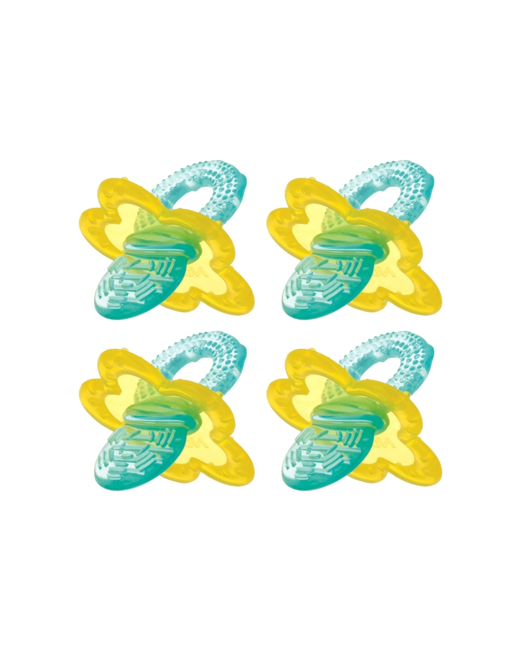 1 Nuby 4pc Chewbies Teether Unique Textured Design Soothes Gums Baby - Multi, 1 of 3