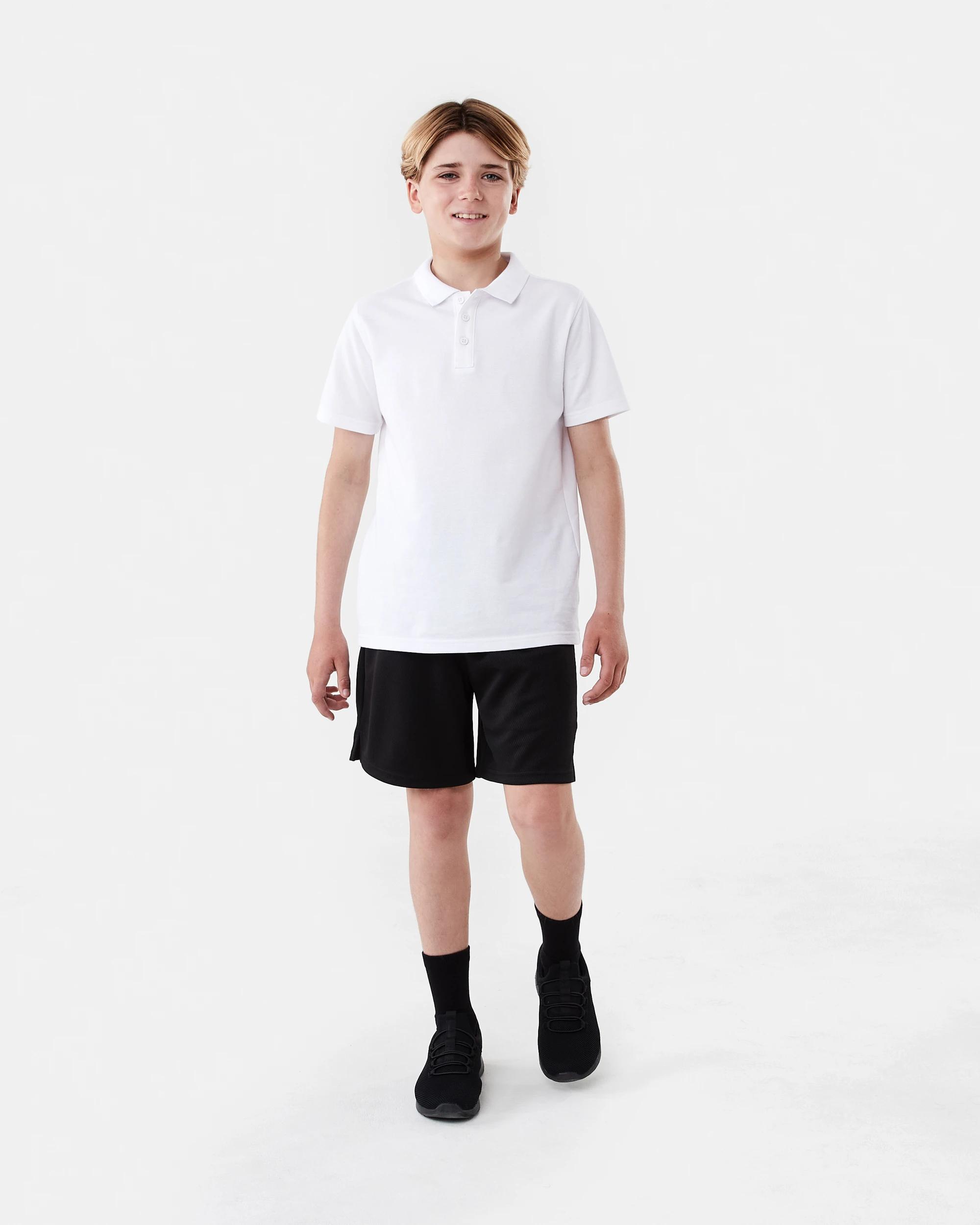 5 School Mesh Shorts Black, 5 of 6