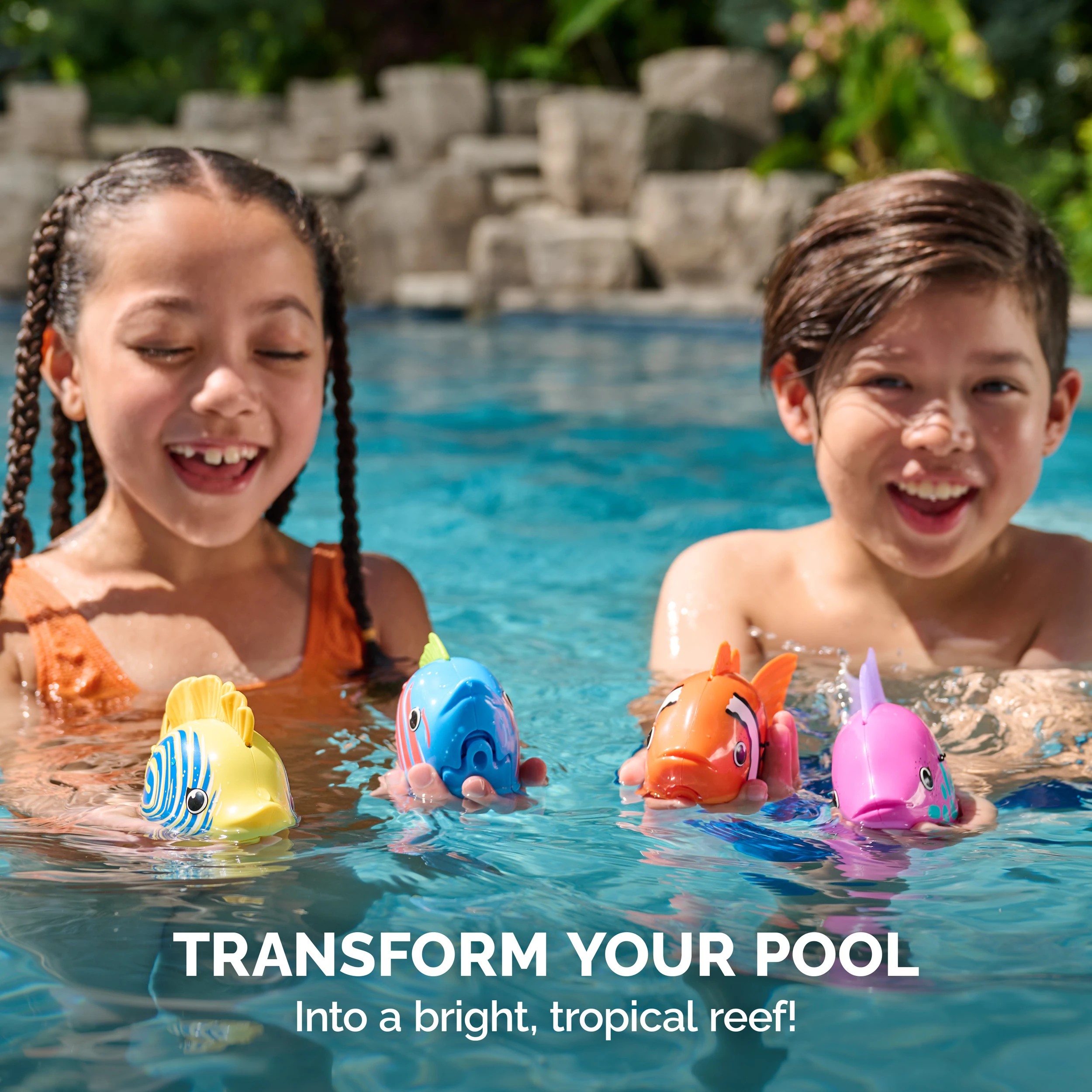 8 SwimWays Rainbow Reef Fish Toy - Assorted, 8 of 10