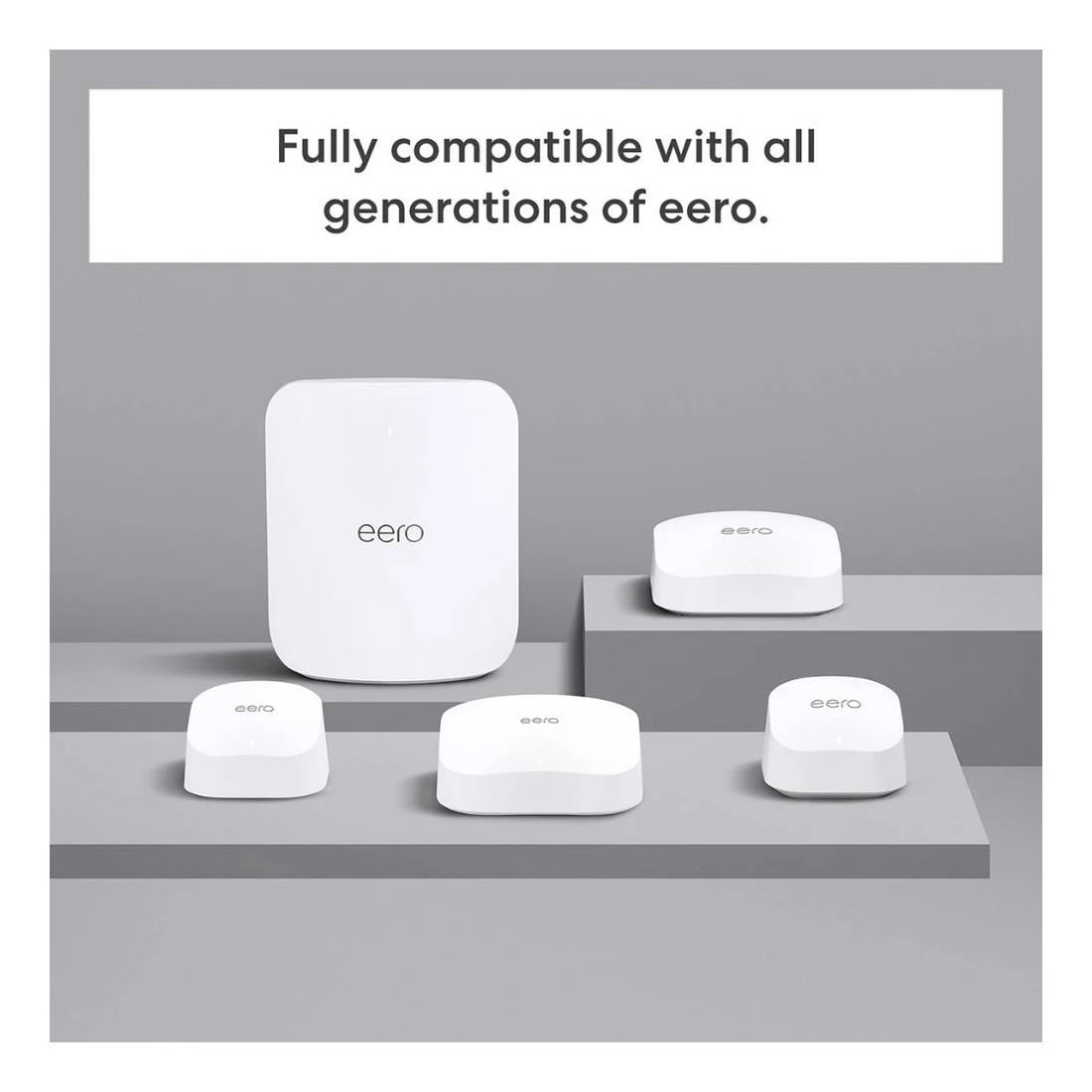 6 eero 7 Dual Mesh WiFi-7 Router 3 Pack, 6 of 7