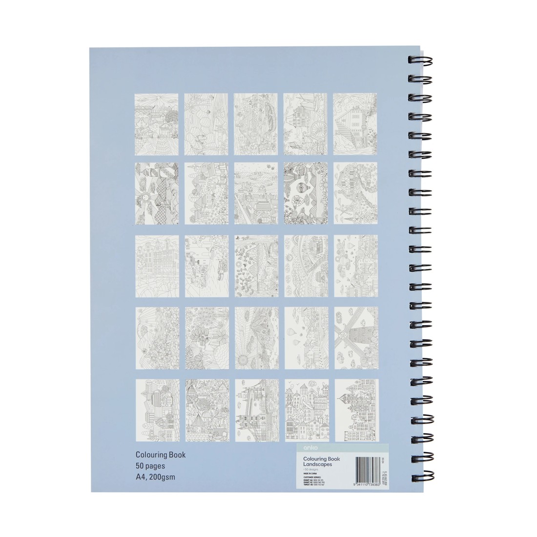 5 Artist Colouring Book - Landscapes, 5 of 5