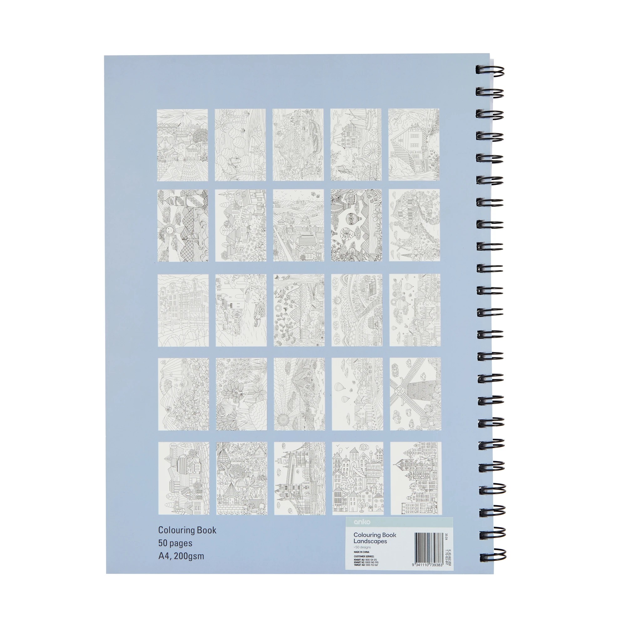 5 Artist Colouring Book - Landscapes, 5 of 5