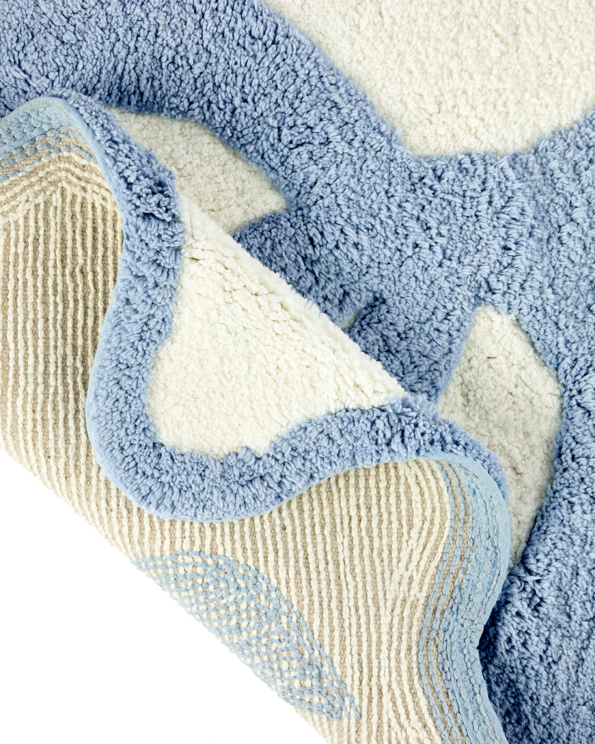 2 Bow Bath Mat - Blue, 2 of 5