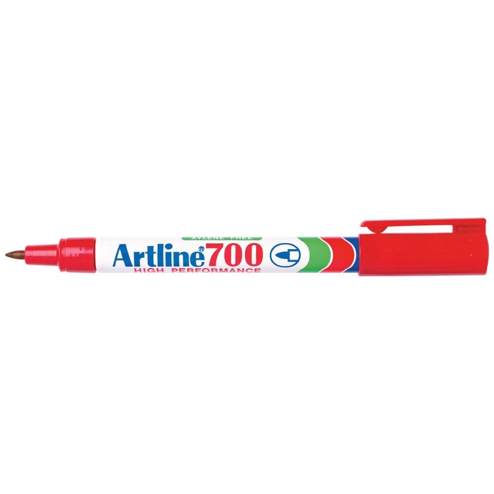 1 Artline 700 Permanent Marker Red, 1 of 4
