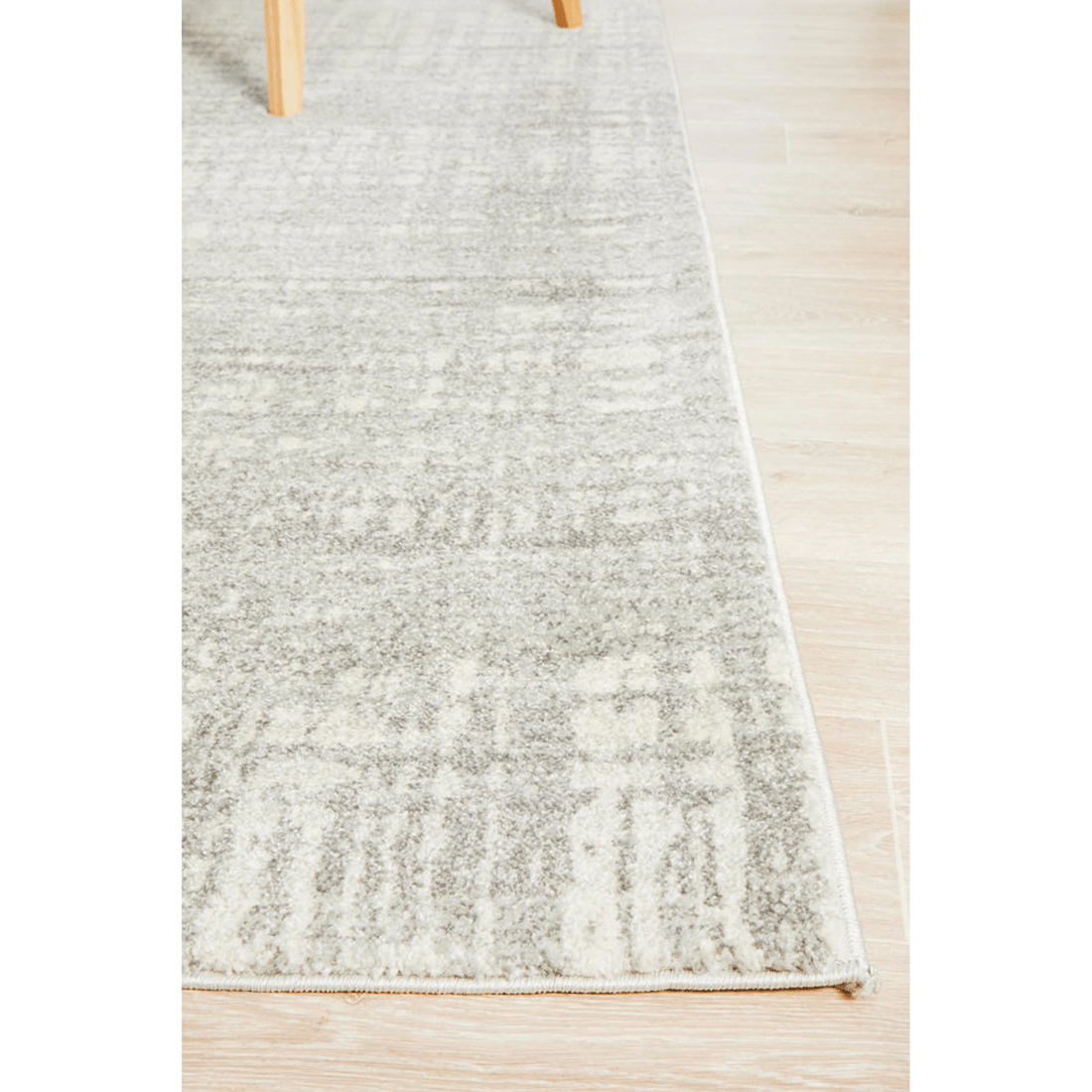 6 Rug Culture Mirage Ashley Abstract Silver Grey Rug, 160 x 230 cm, 10mm Pile, Polypropylene - Silver, 6 of 9