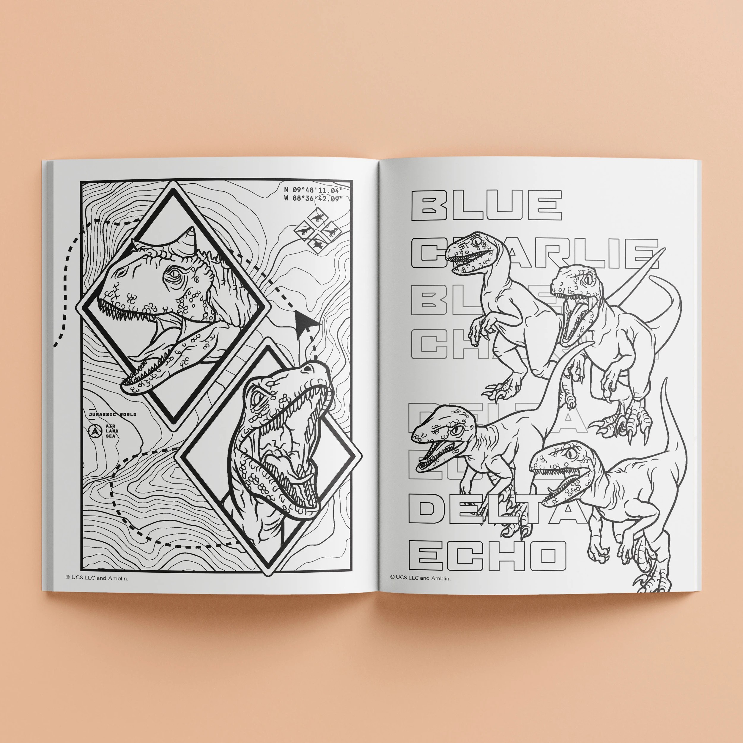 7 Kaleidoscope Jurassic World Colouring Carry Case - Book, 7 of 7