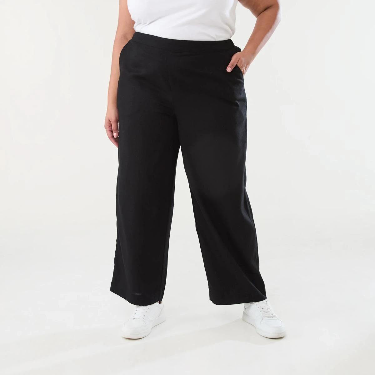 1 Curve Straight Leg Pants BLACK, 1 of 5