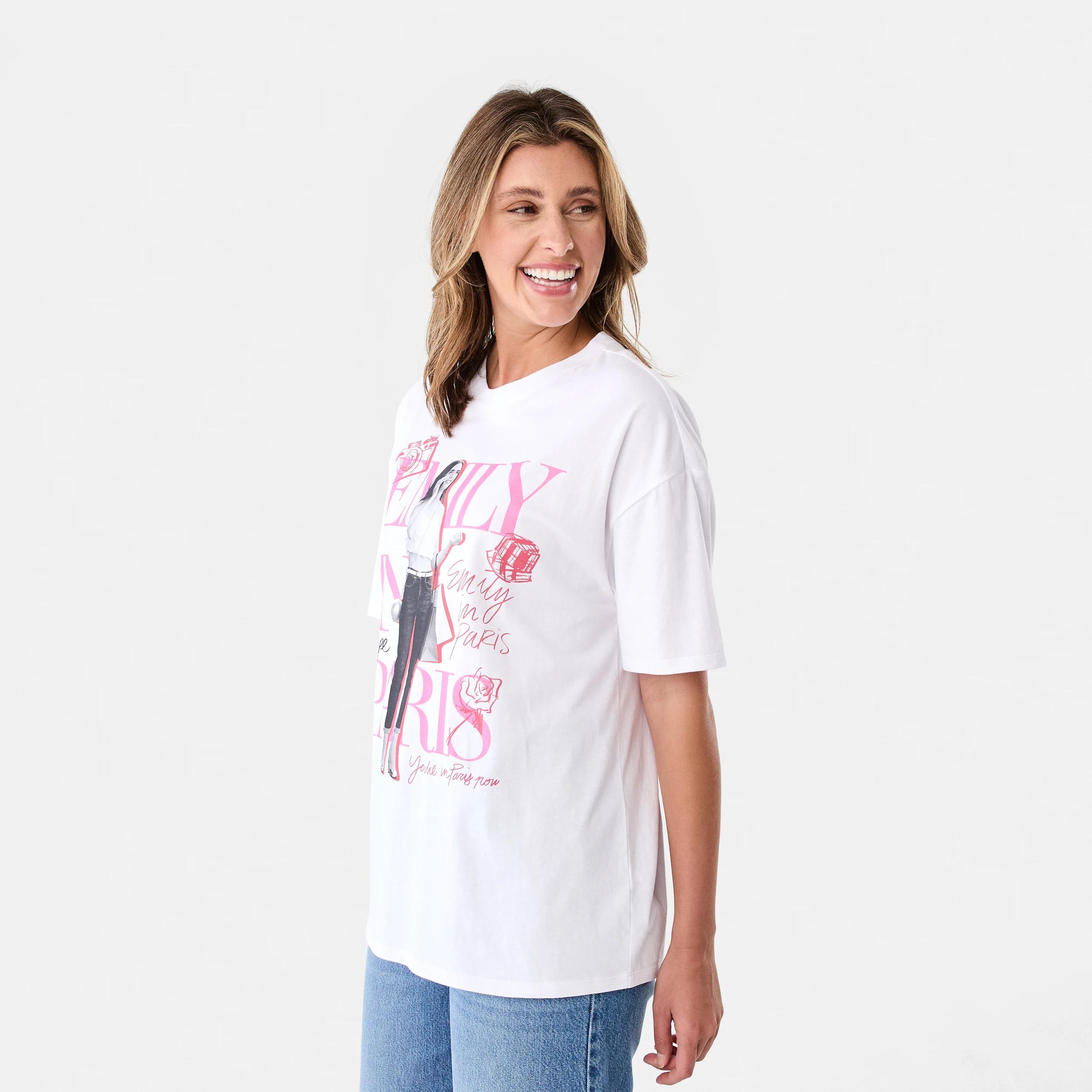 2 Emily in Paris License Short Sleeve T-shirt Emilyparis, 2 of 5