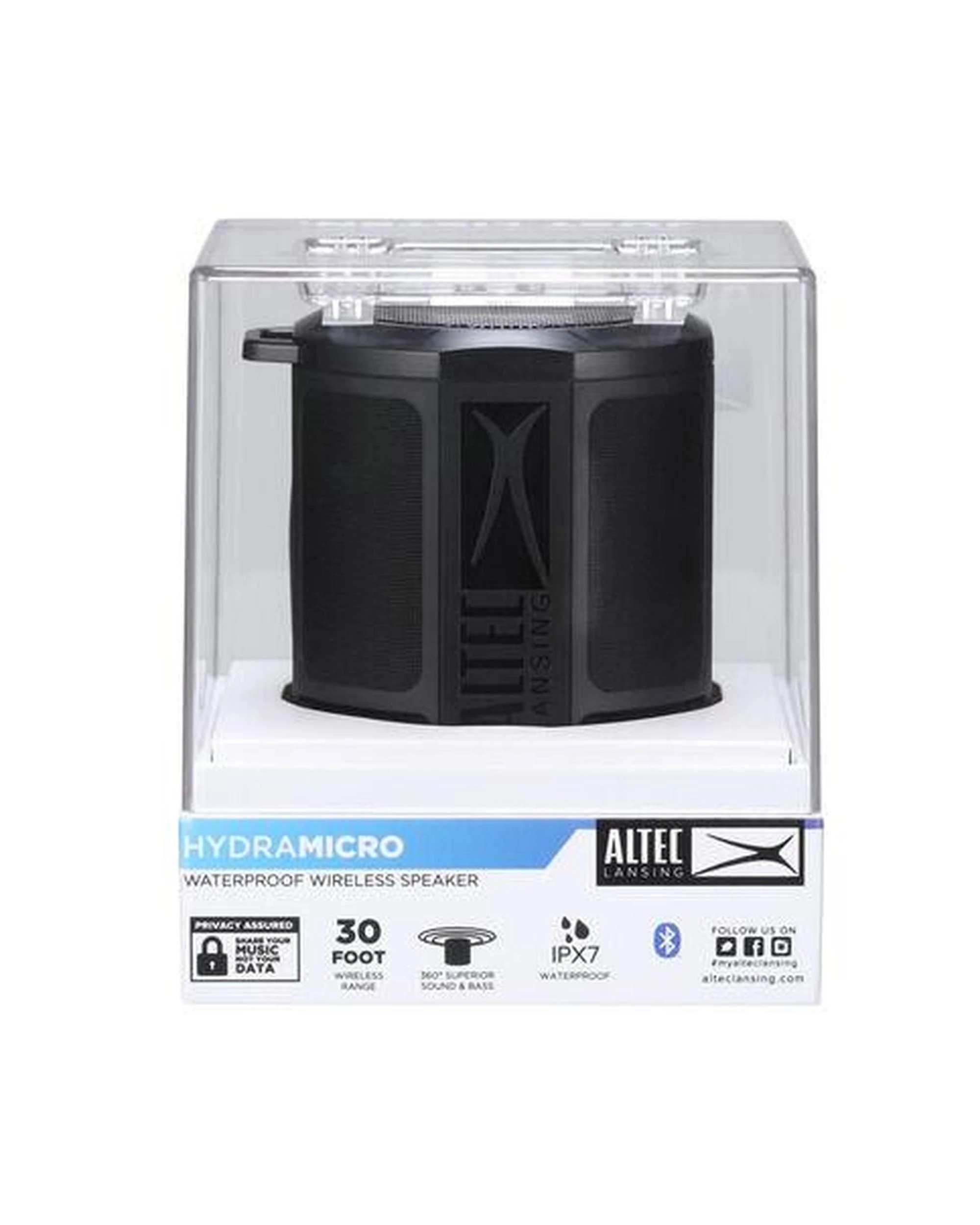 1 Altec Lansing Hydra Micro Speaker Black, 1 of 1