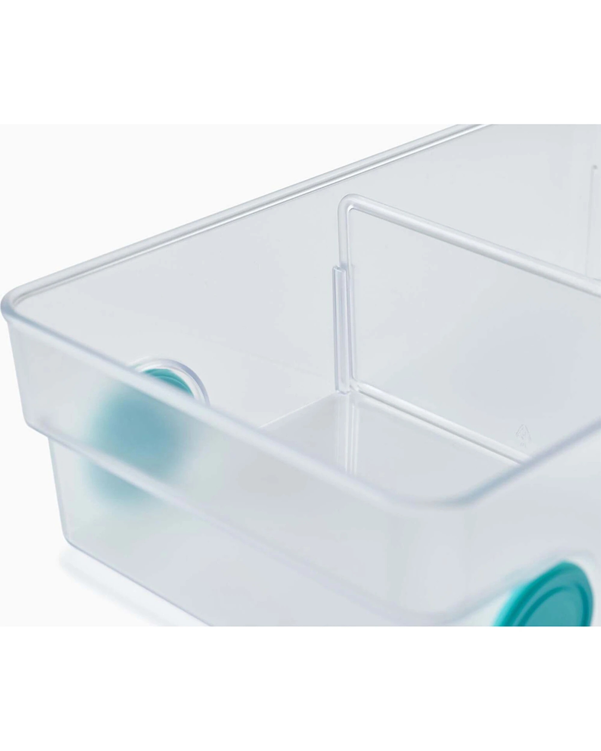4 Joseph Joseph FridgeStore 31cm Large Storage Bin Twin Pack Easy Pull Handle - Clear, 4 of 6