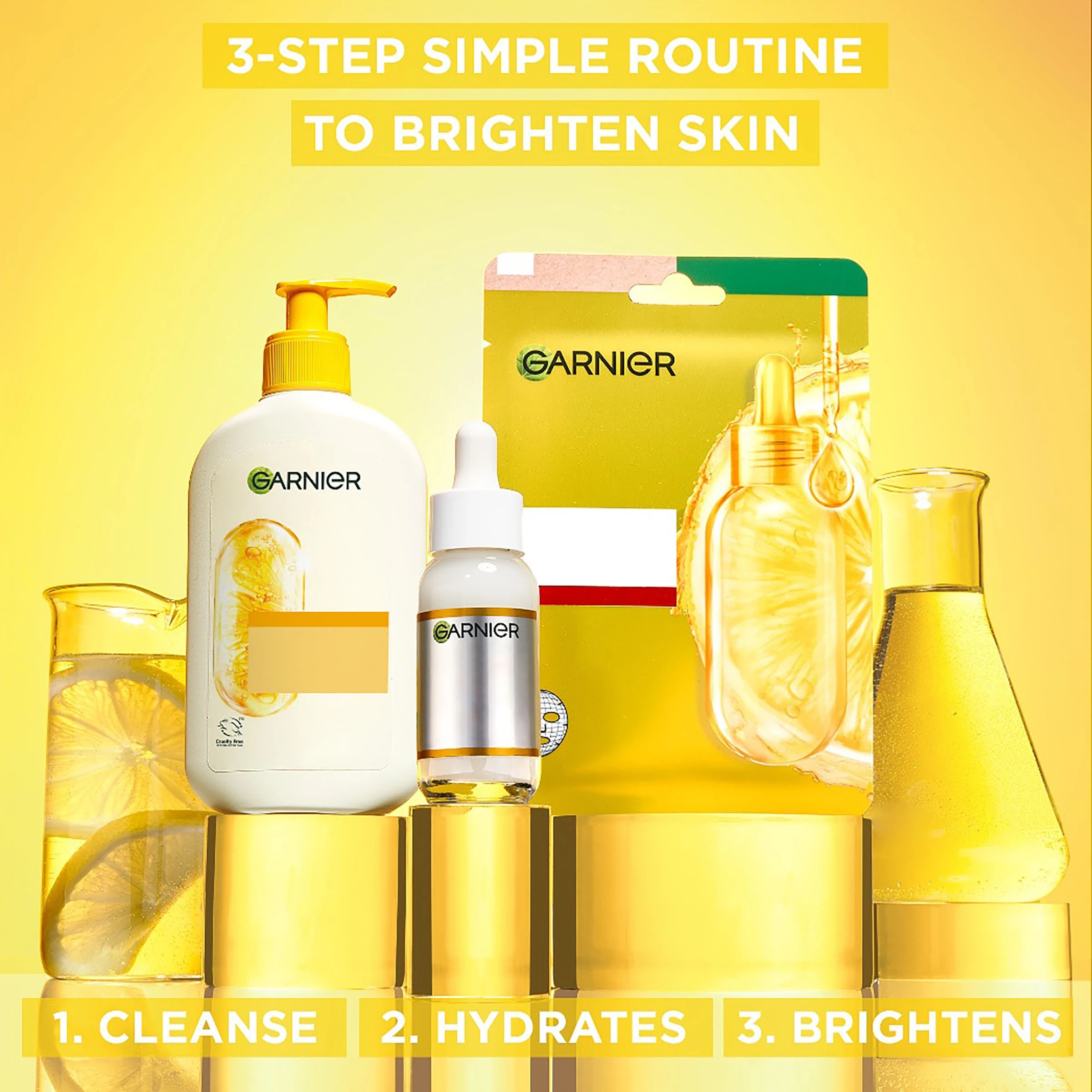 6 Garnier SkinActive Brightening Cream Cleanser 250ml - Vitamin C, 6 of 10