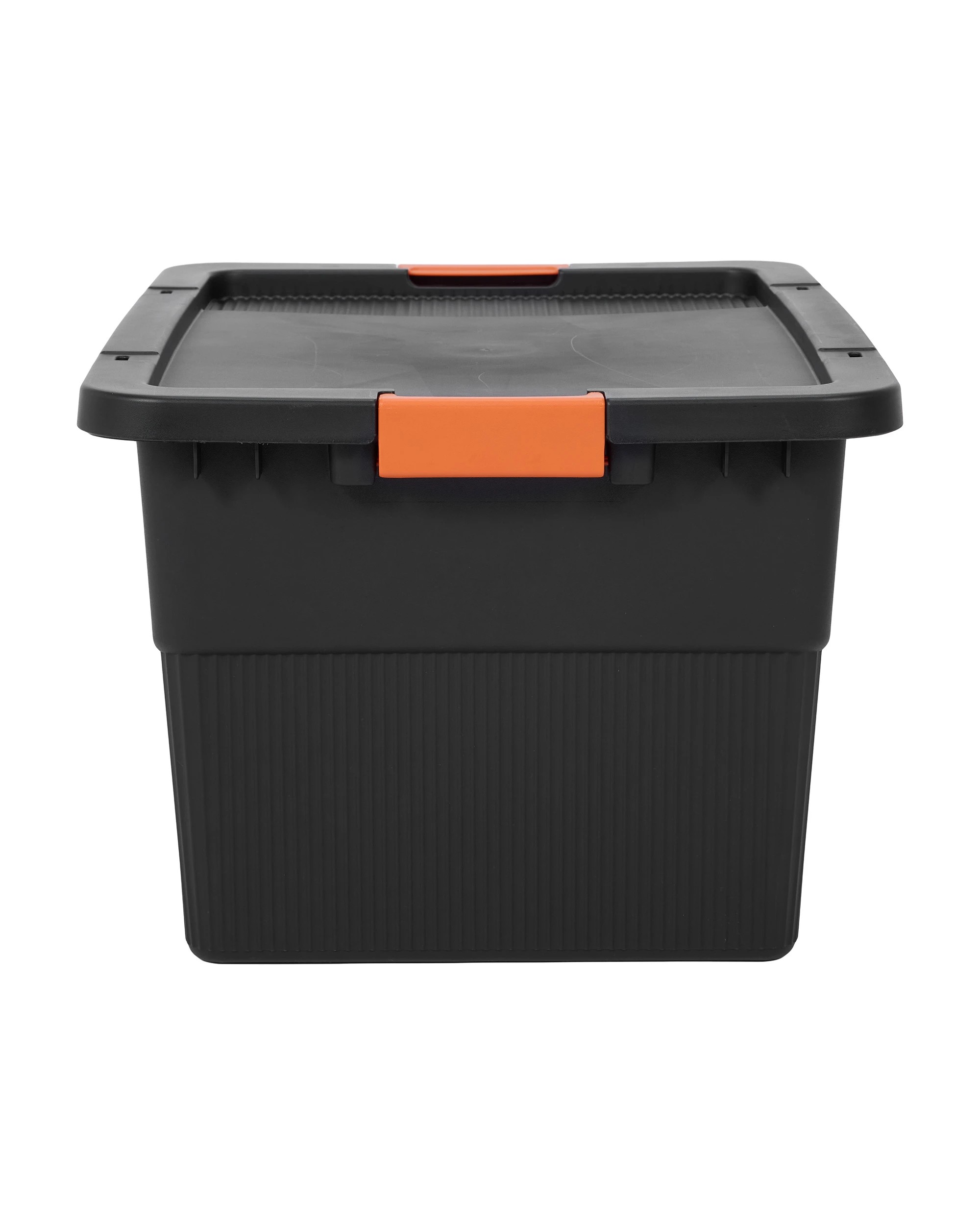 3 100L Heavy Duty Storage Container - Black, 3 of 6