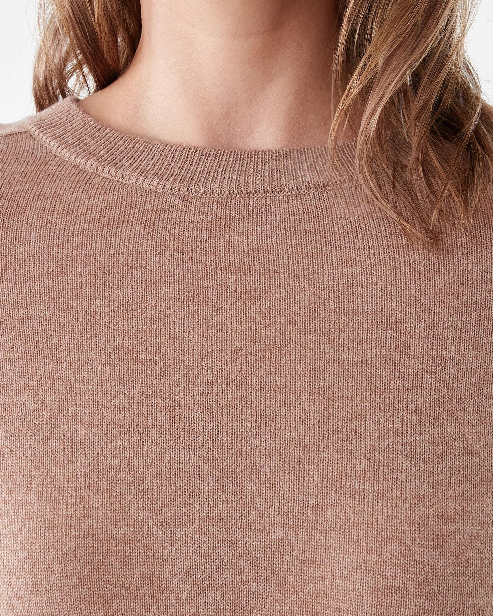 5 Merino Wool Jumper Nat Taupe, 5 of 7