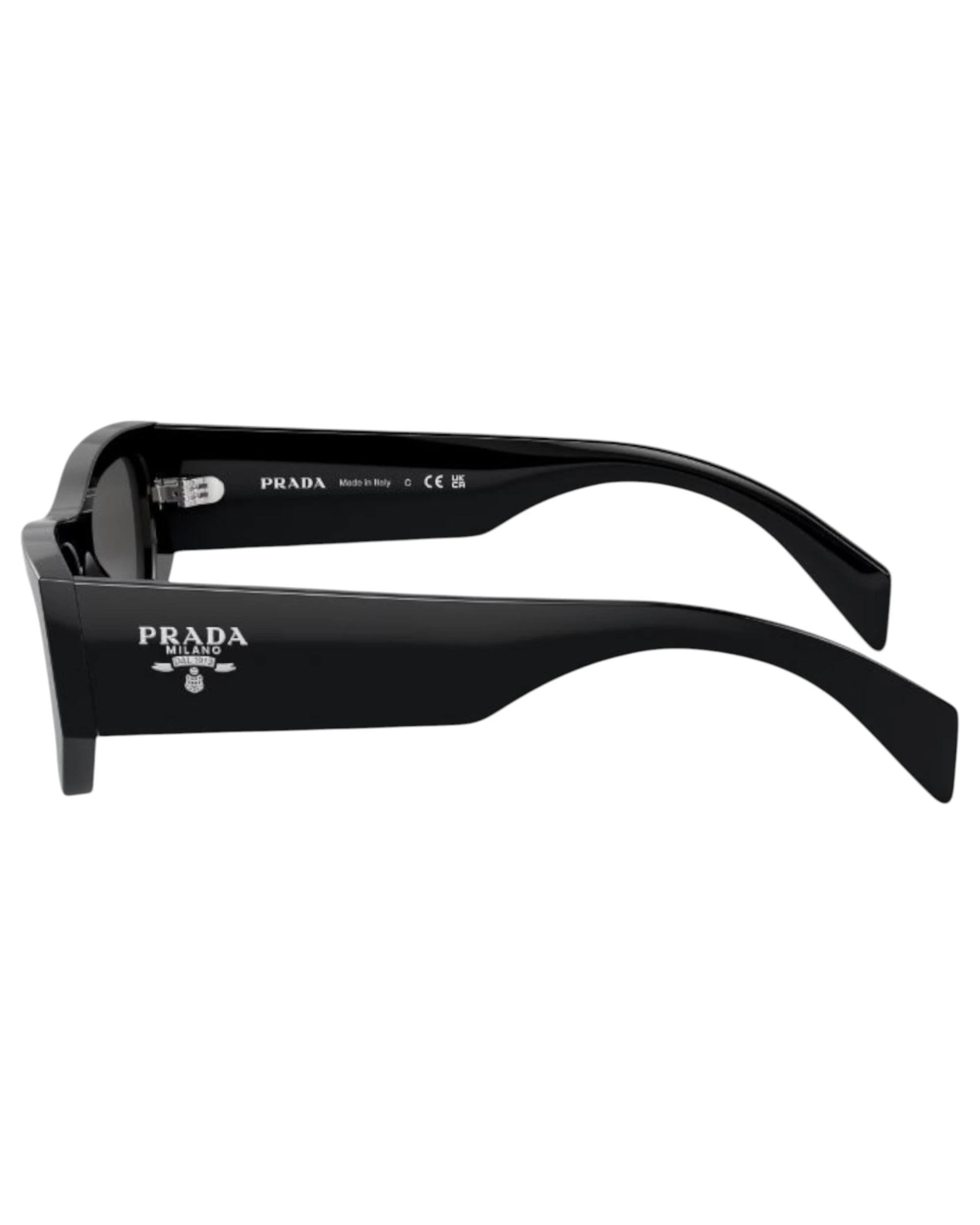3 Prada Womens Sunglasses PRA01S Violet Sunnies BLACK/GREY, 3 of 5