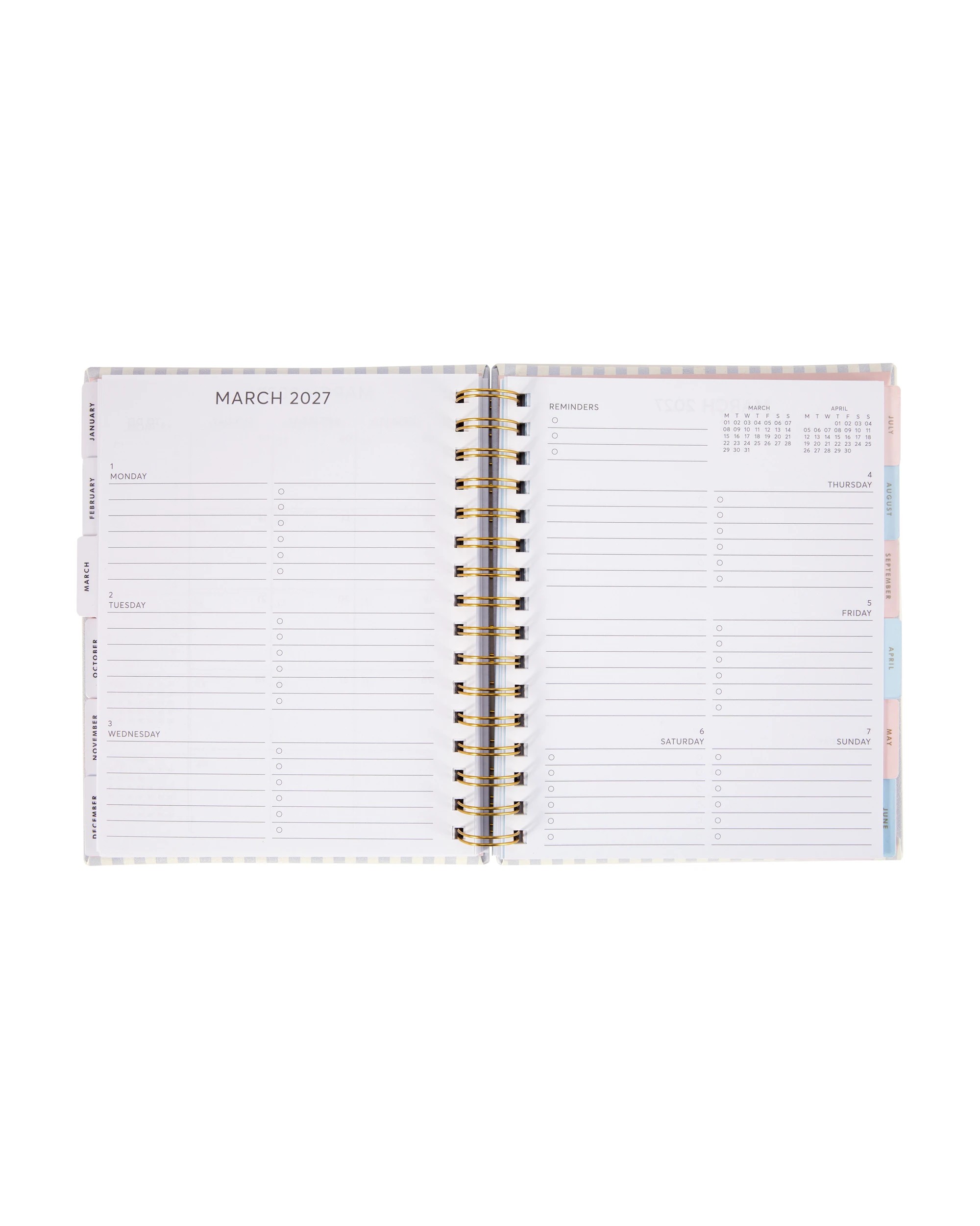 3 26/27 Weekly Diary - Floral, 3 of 8