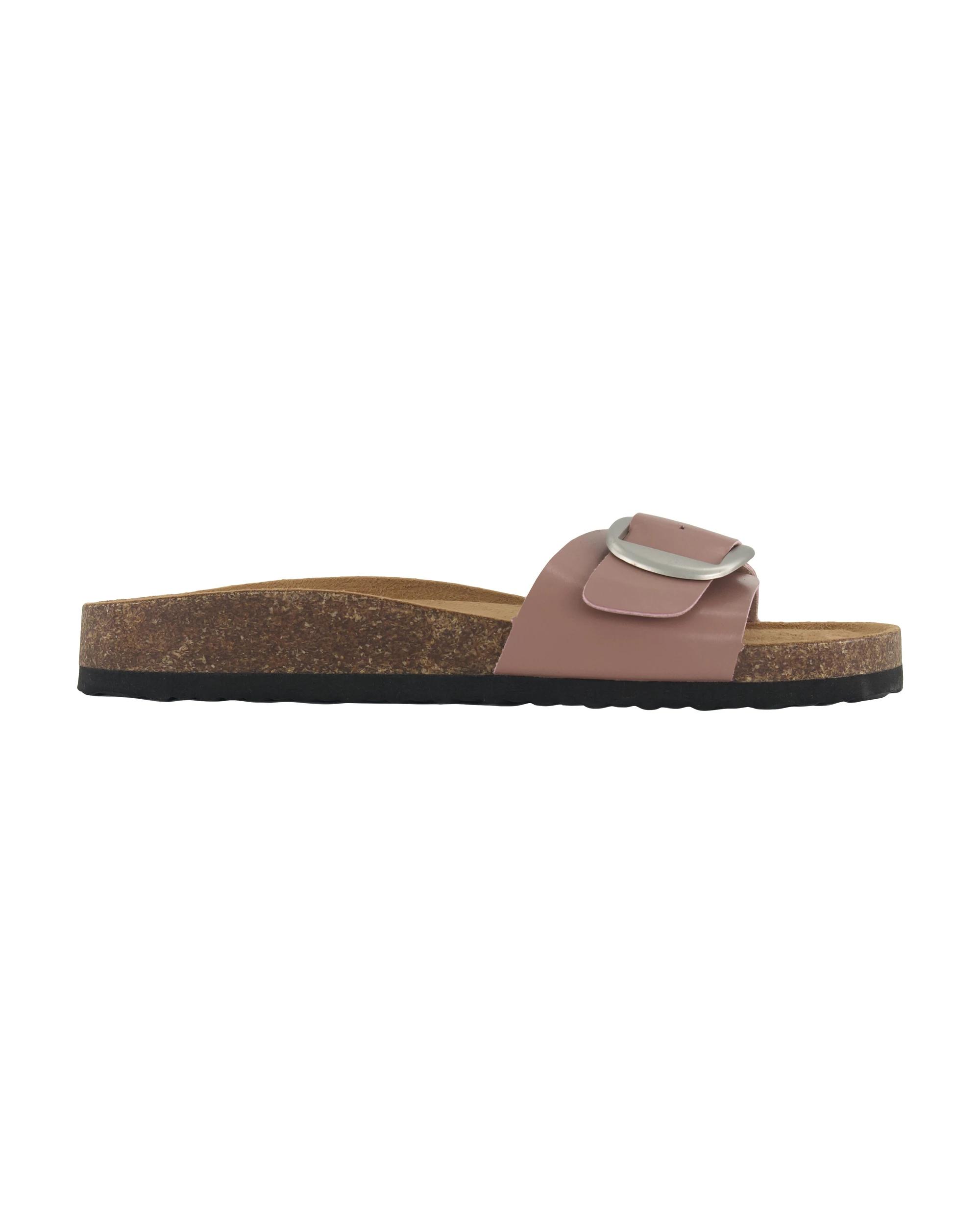 1 One Band Corkbed Slides Pink, 1 of 3