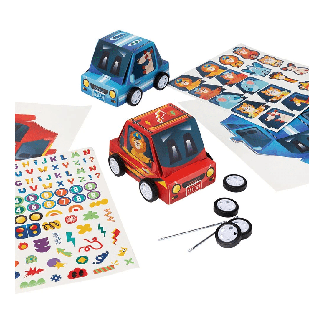 2 Imagine, Make & Play Racing Cars, 2 of 4