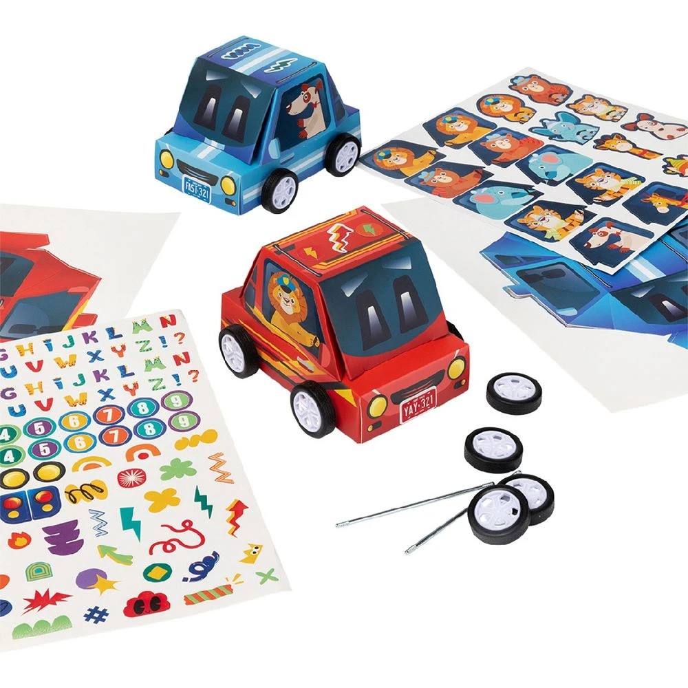 2 Imagine, Make & Play Racing Cars, 2 of 4