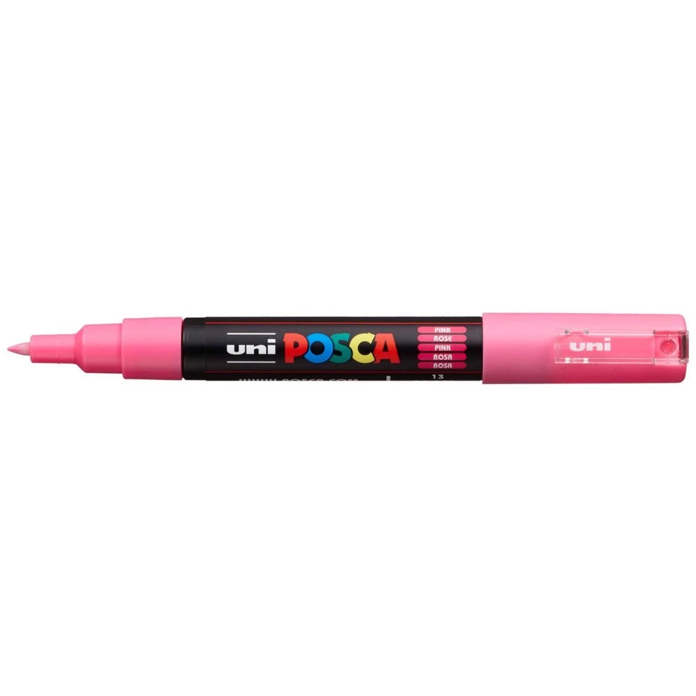 1 POSCA PC 1M Paint Marker Pink, 1 of 6