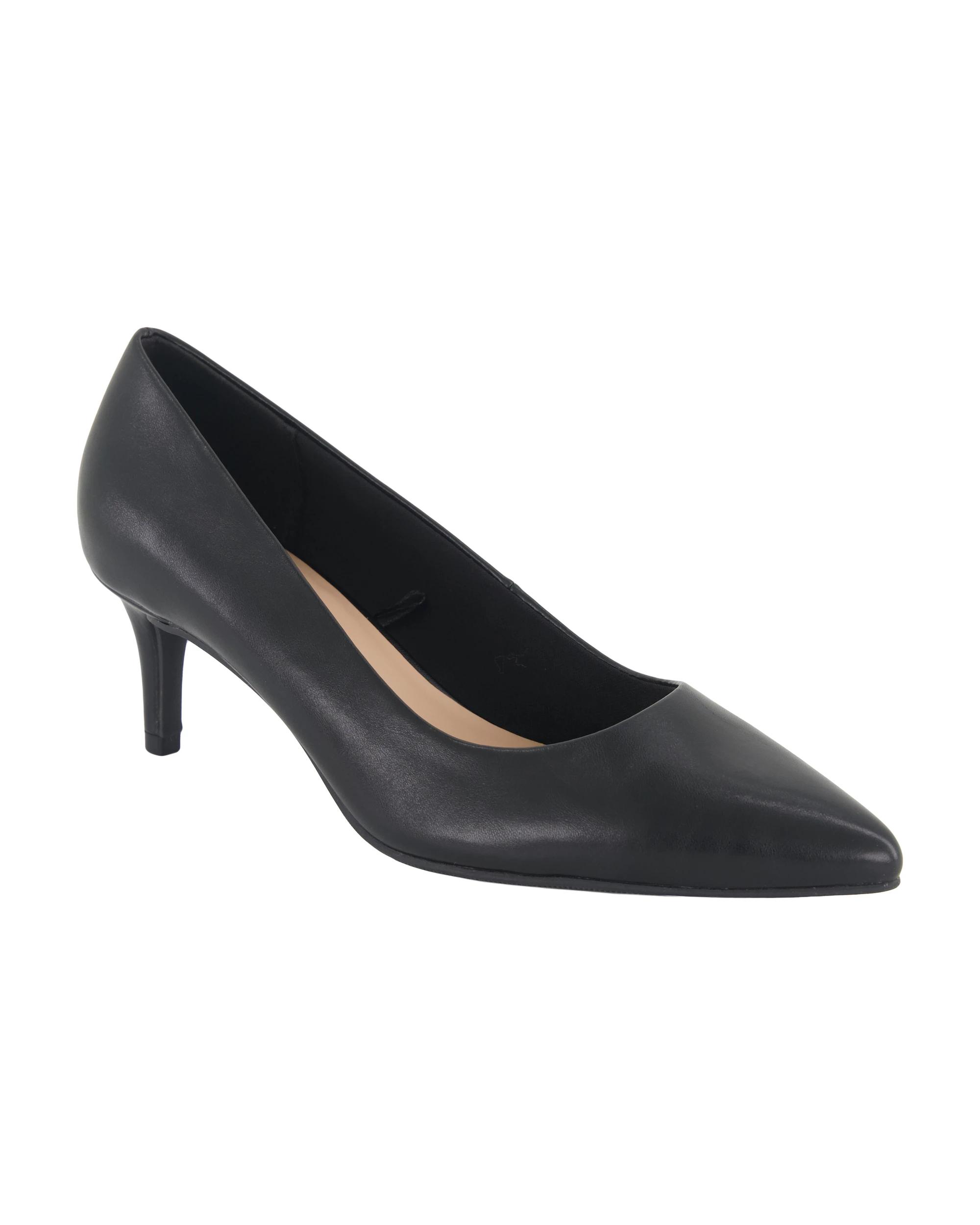2 Court PU Heels Black, 2 of 5