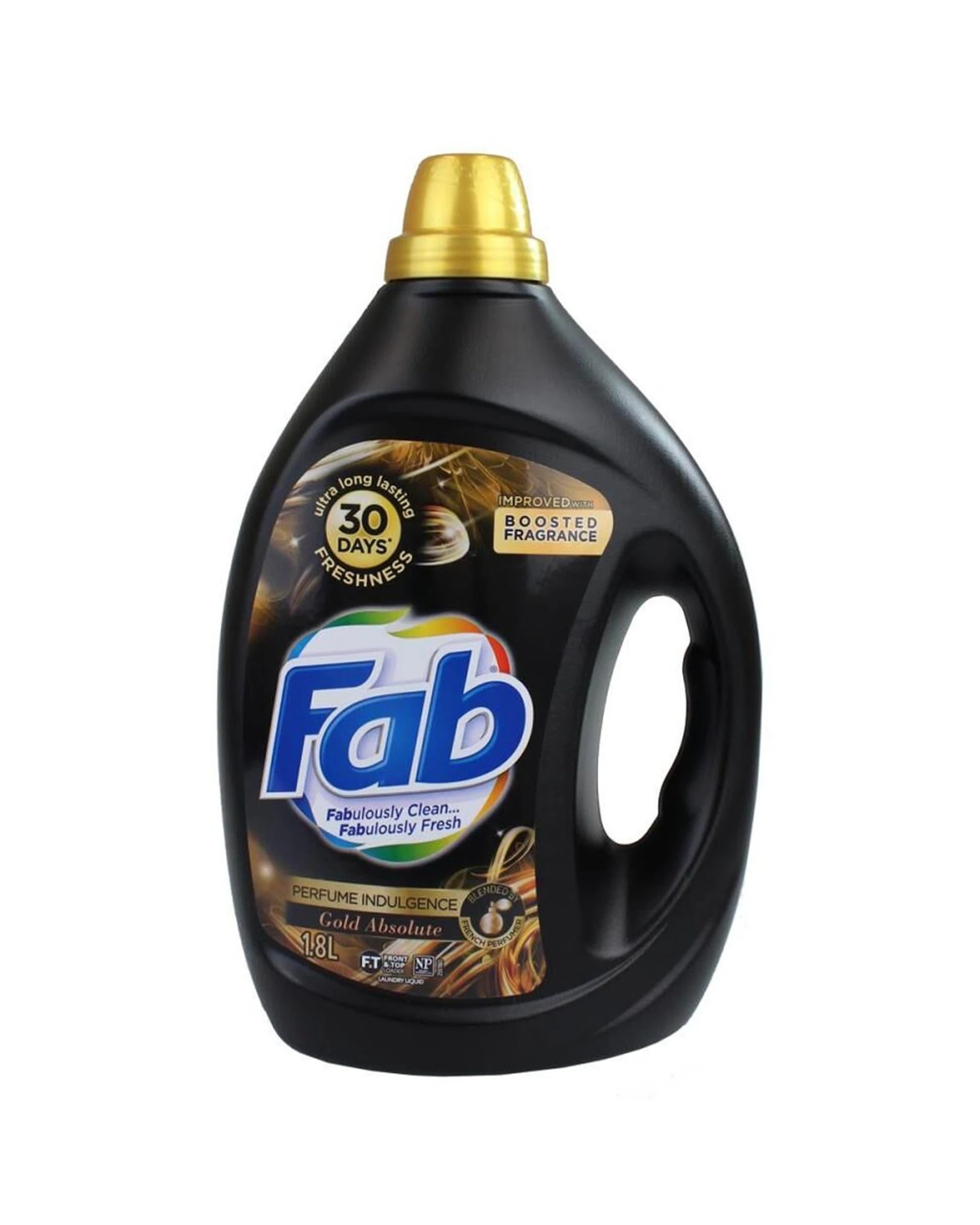 FAB 2PK Fab 1.8L Laundry Liquid Absolute Perfume Indulgence Long Last ...