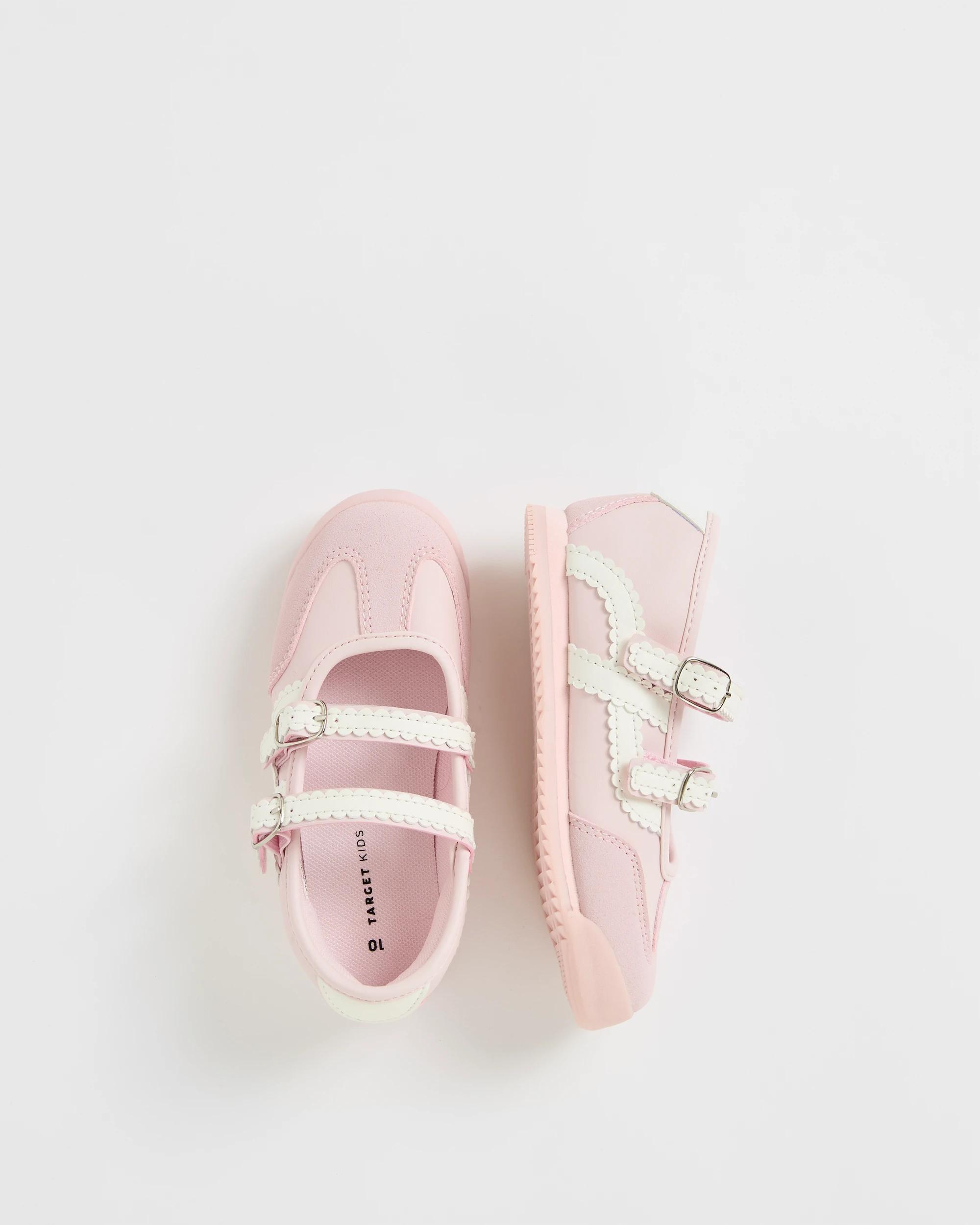 3 Target Kids Brogue Mary Jane Sneakers PINK, 3 of 3