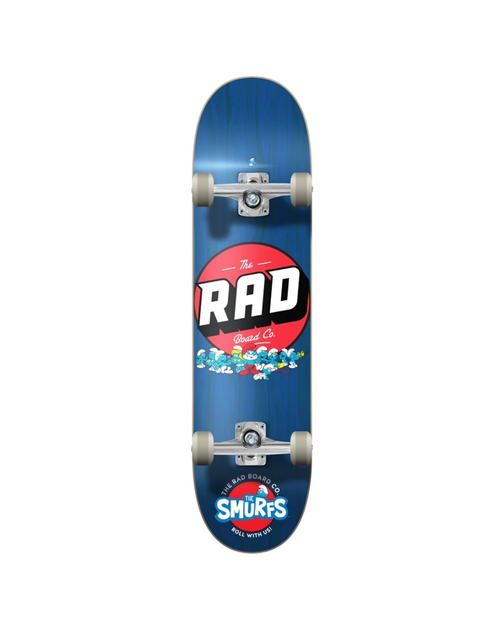 1 Rad Board Co Smurfs Progressive Skateboard Set Group Dot Design 8.25 Inch - Multi, 1 of 3